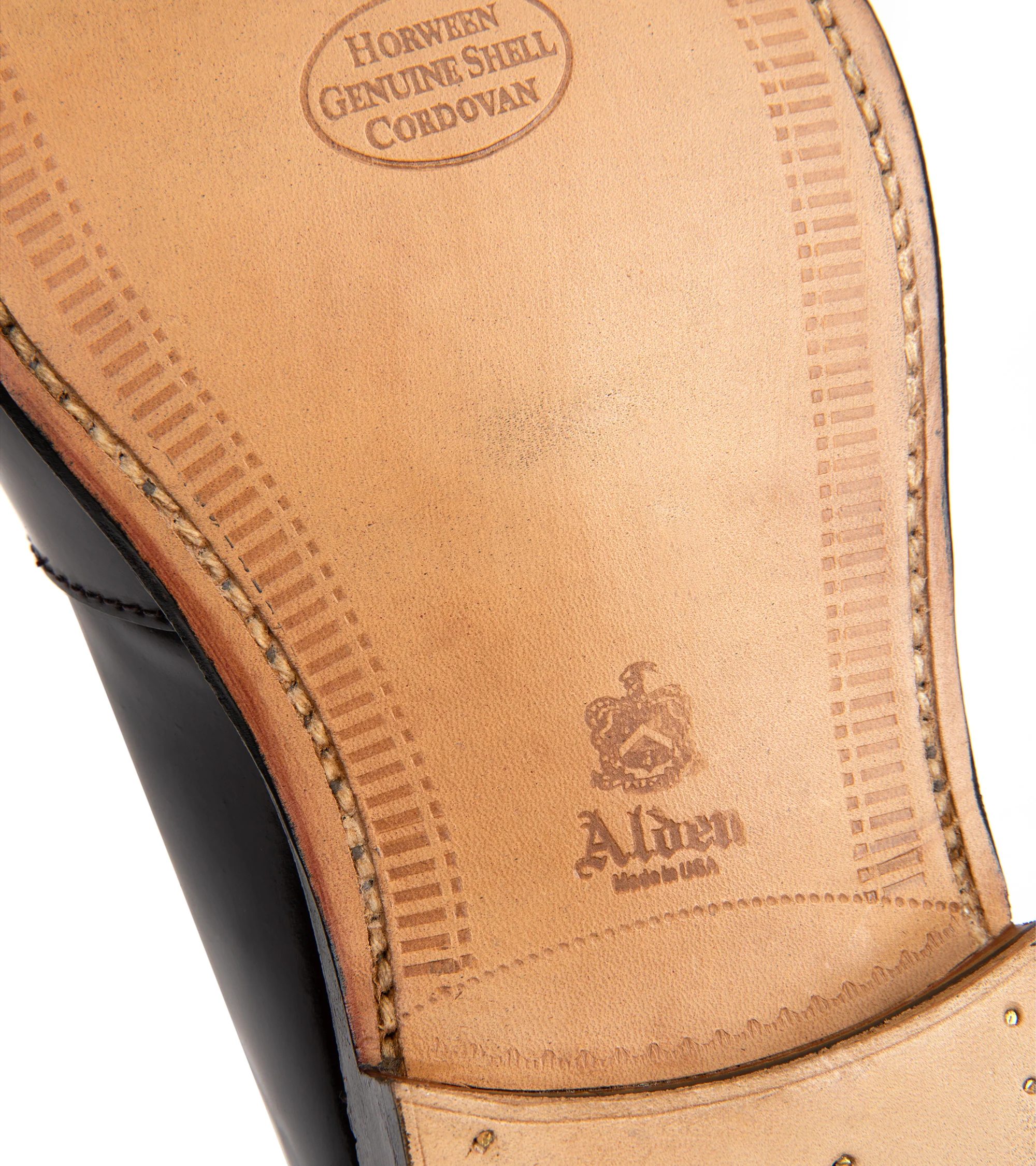 Alden Cordovan Full Strap Loafer: Dark Burgundy 684 - Image 5