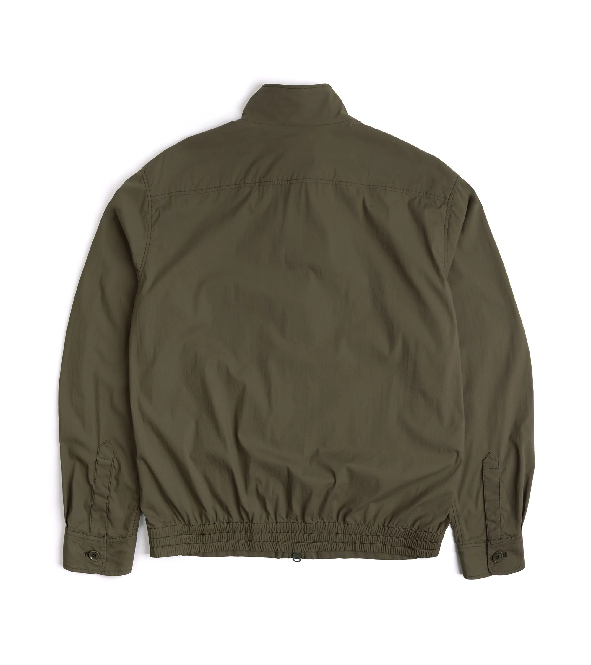 Aspesi Kong Cotton Nylon Poplin Jacket: Military - Image 3