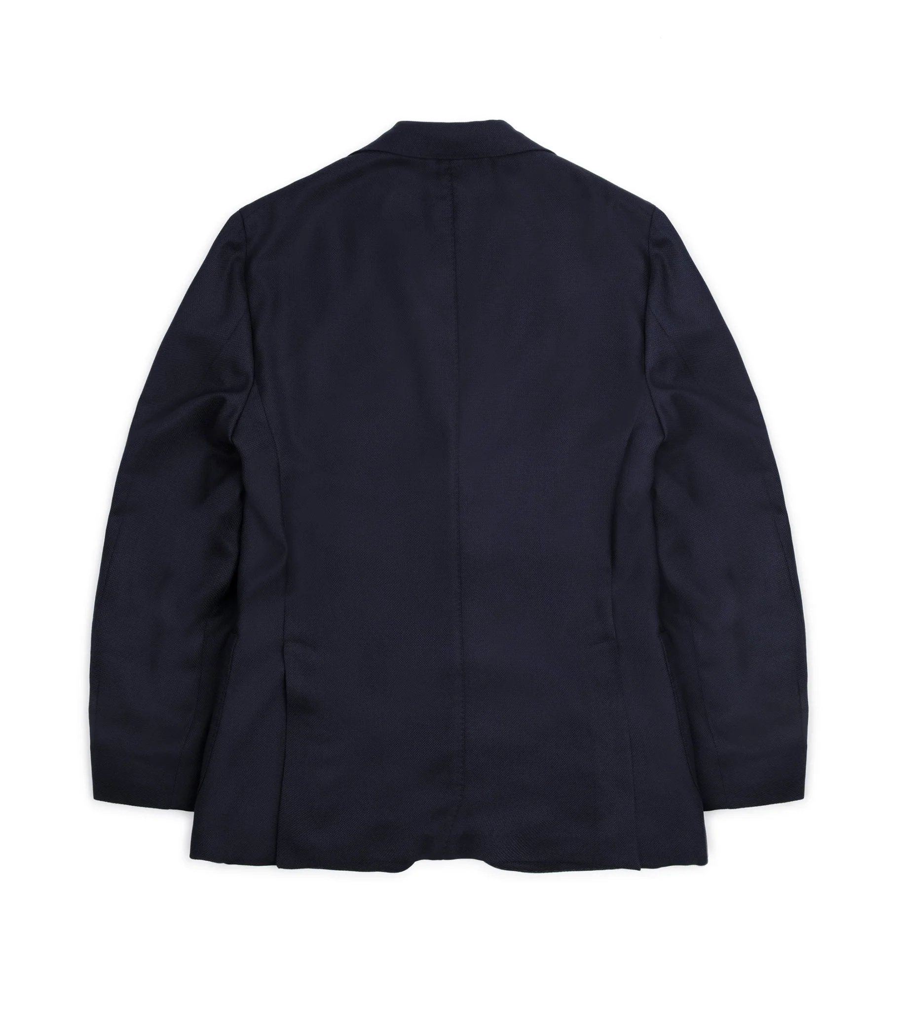 Boglioli for Trunk Wool Hopsack K Jacket: Navy - Image 3