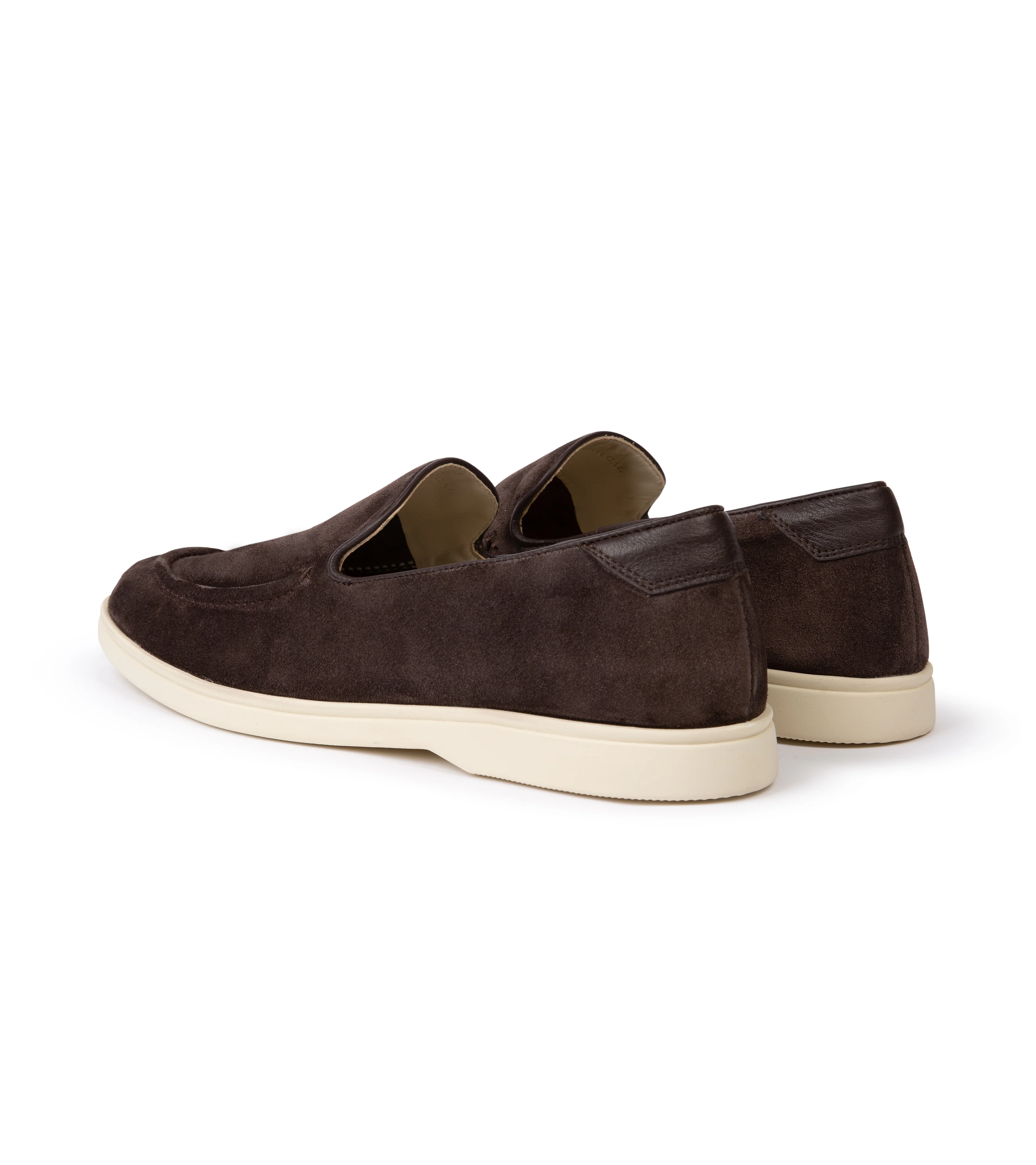 CQP Debonair Suede Slip-On Sneaker: Chocolate - Image 4