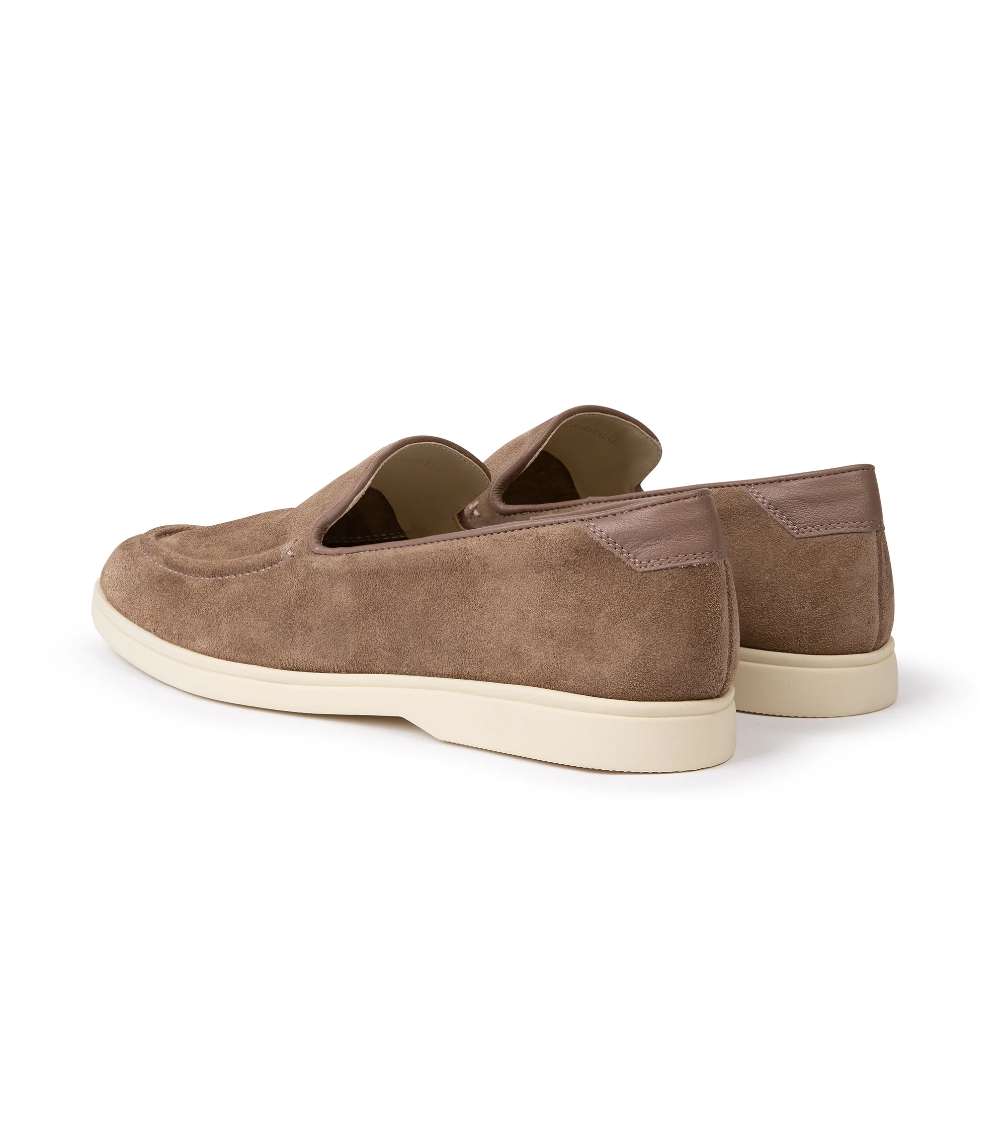 CQP Debonair Suede Slip-On Sneaker: Tabac - Image 4