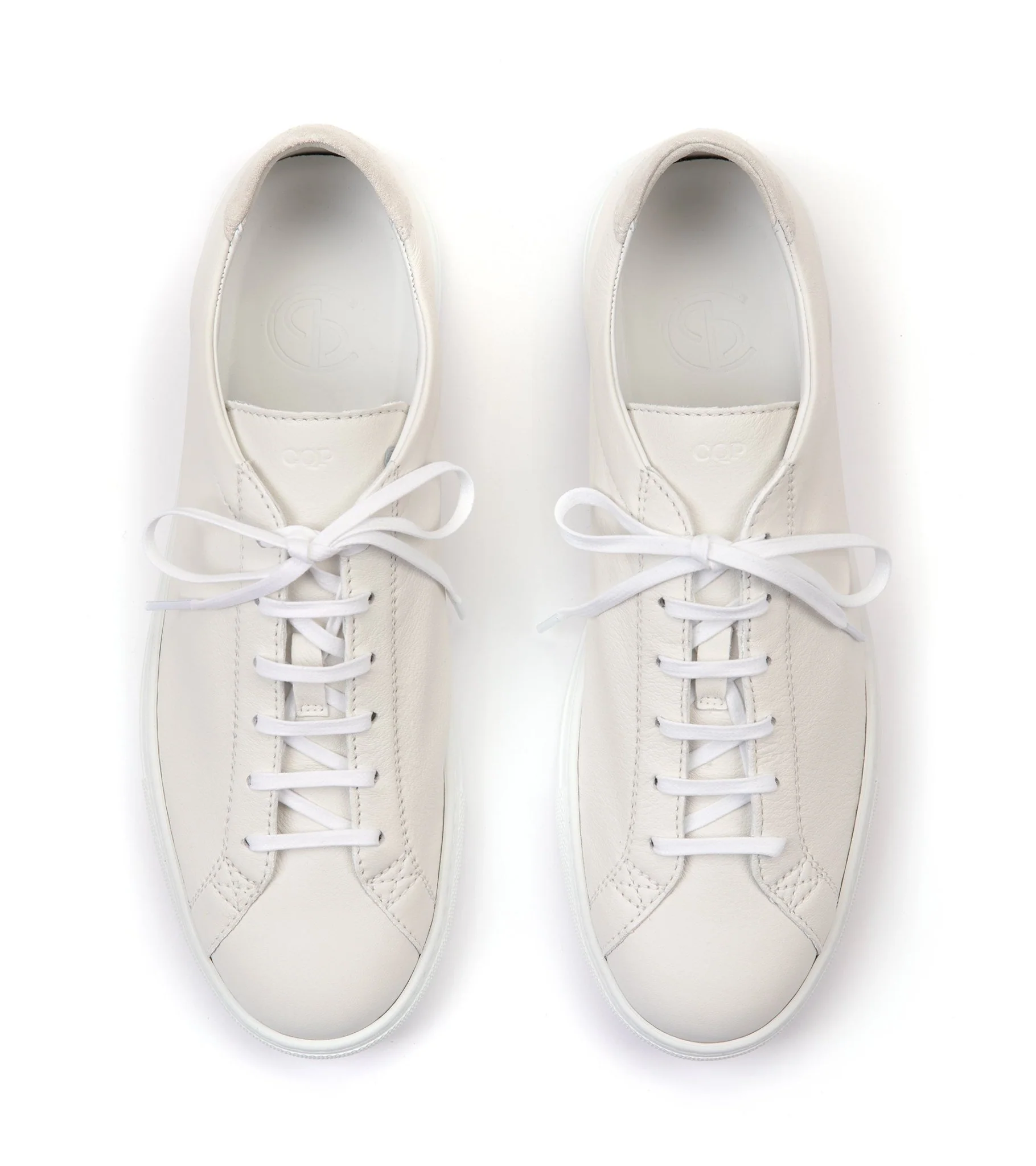CQP Racquet Leather Sneaker: White - Image 5