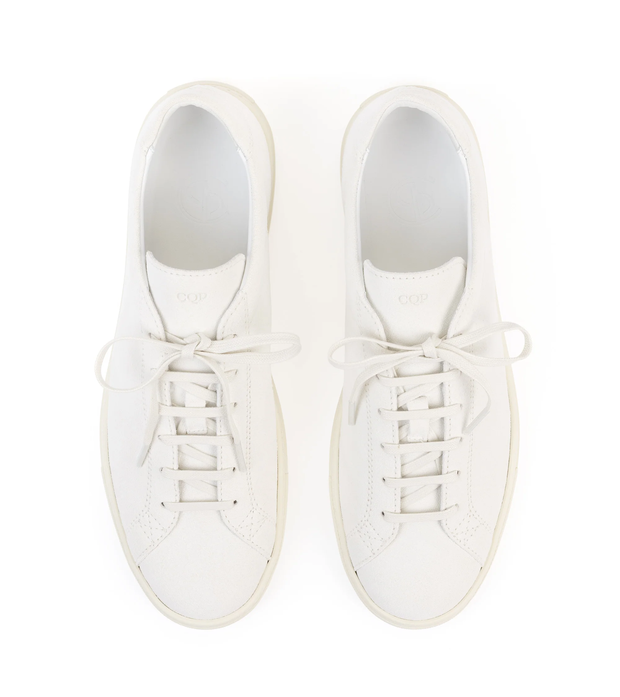CQP Racquet Suede Sneaker: Off White - Image 5