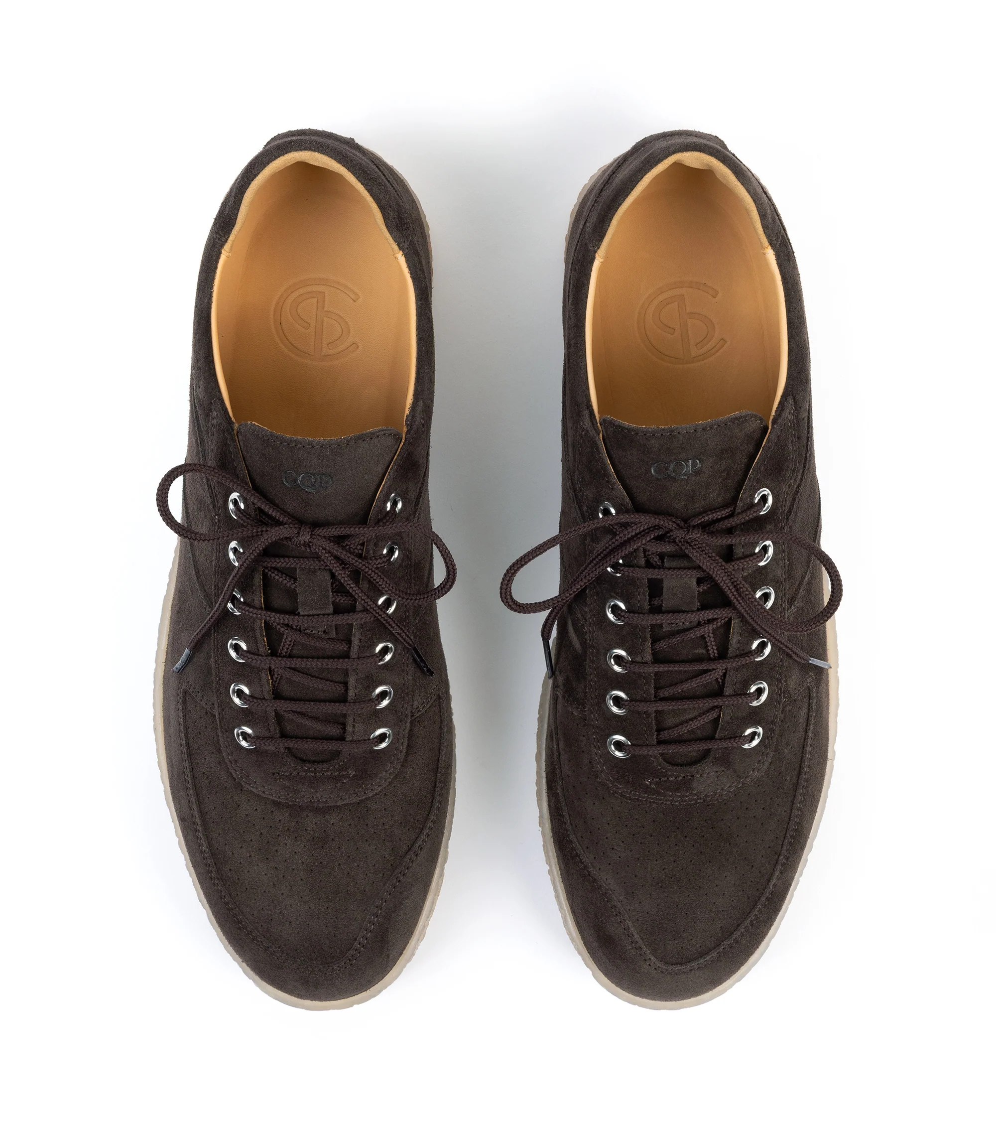 CQP Roamer Suede Sneaker: Chocolate - Image 5