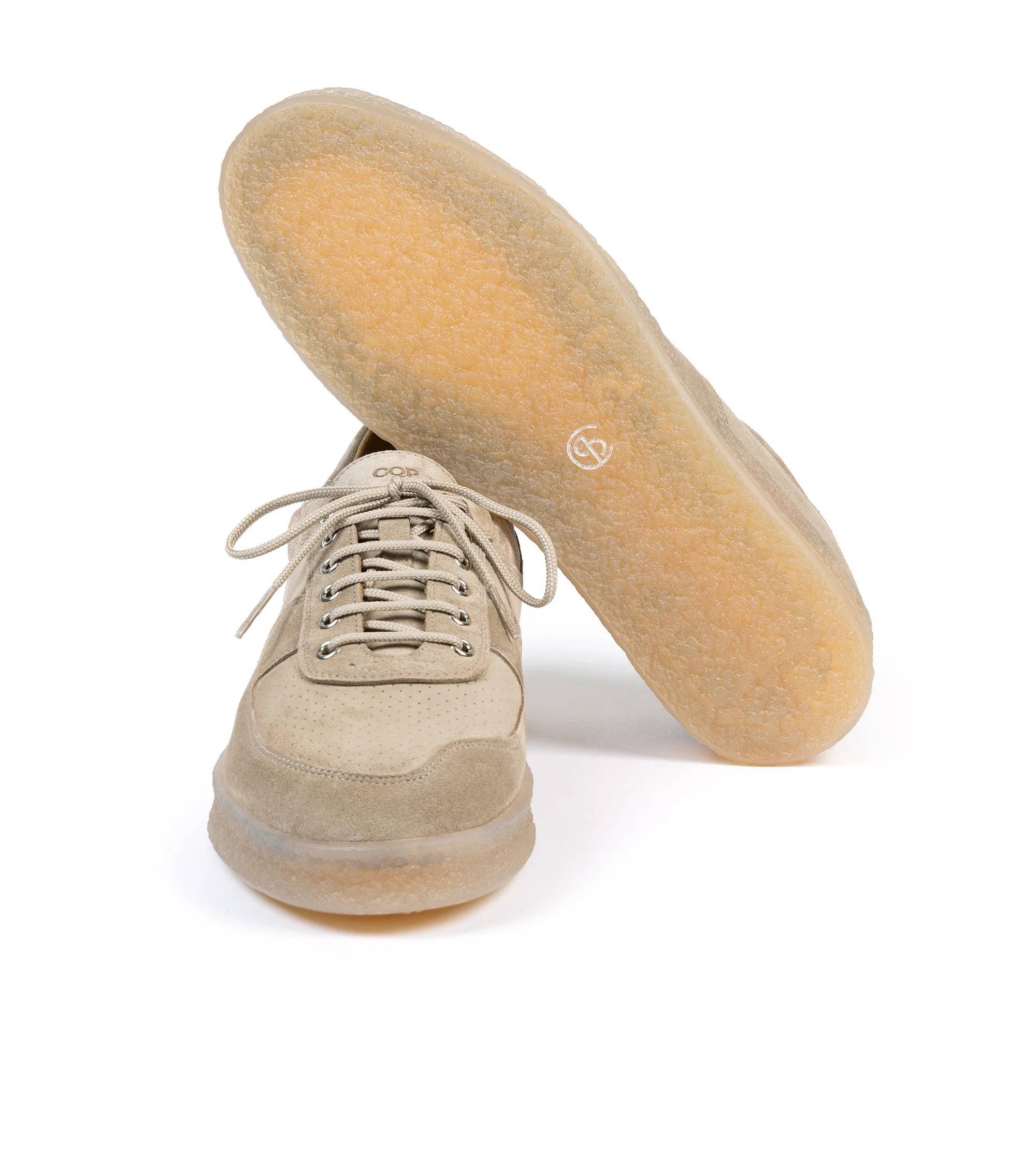 CQP Roamer Suede Sneaker: Taupe - Image 3