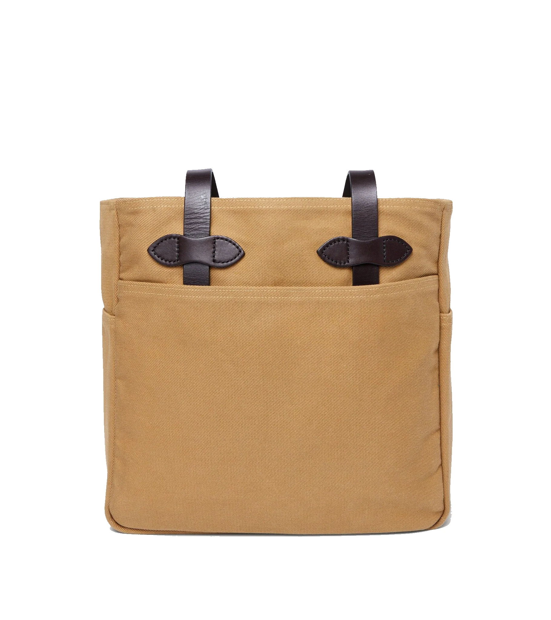 Filson Rugged Twill Open Tote Bag: Tan - Image 3