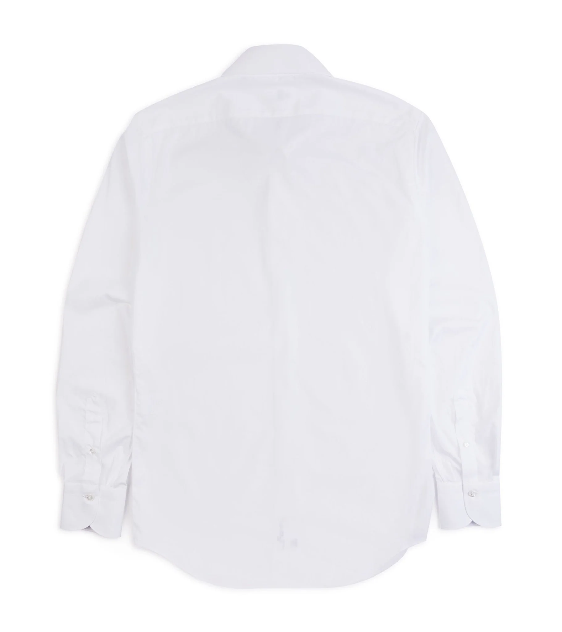 Finamore Milano Eduardo 170 Giza Cotton Formal Shirt: White - Image 3