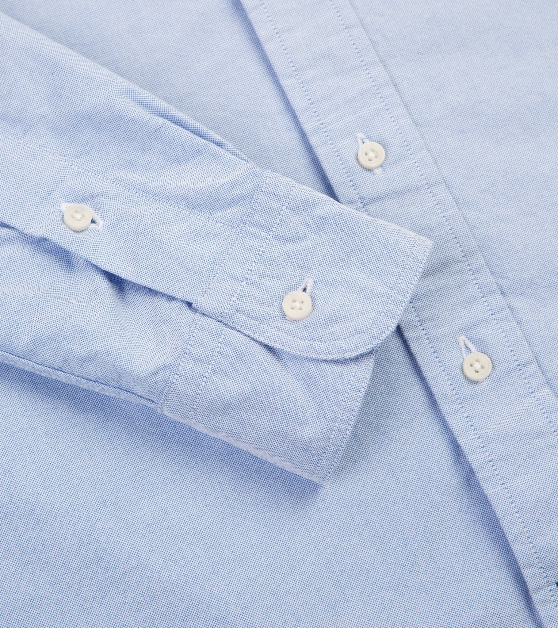 Gitman Vintage Oxford Shirt: Blue - Image 4