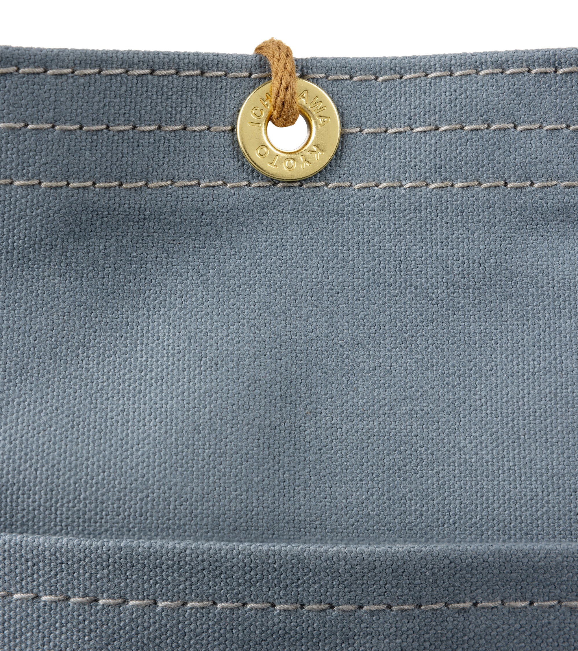 Ichizawa Hanpu for Trunk Large Tool Bag: Blue Grey - Image 5