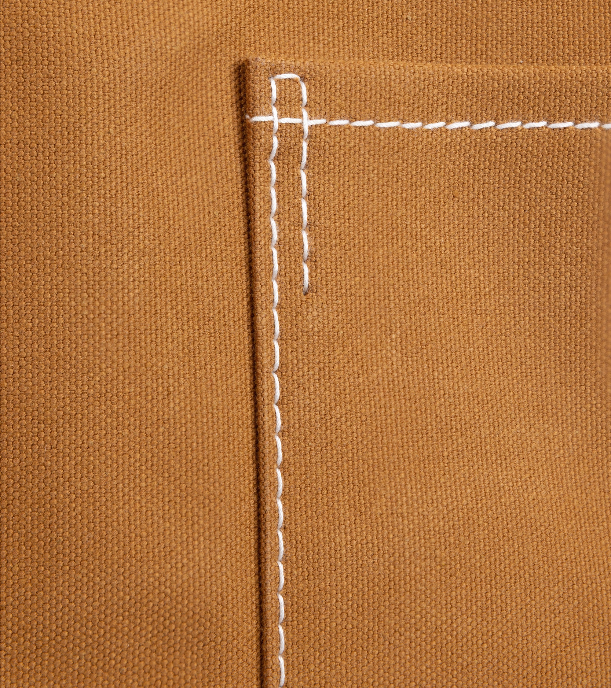 Ichizawa Hanpu for Trunk Large Tool Bag: Light Brown - Image 4