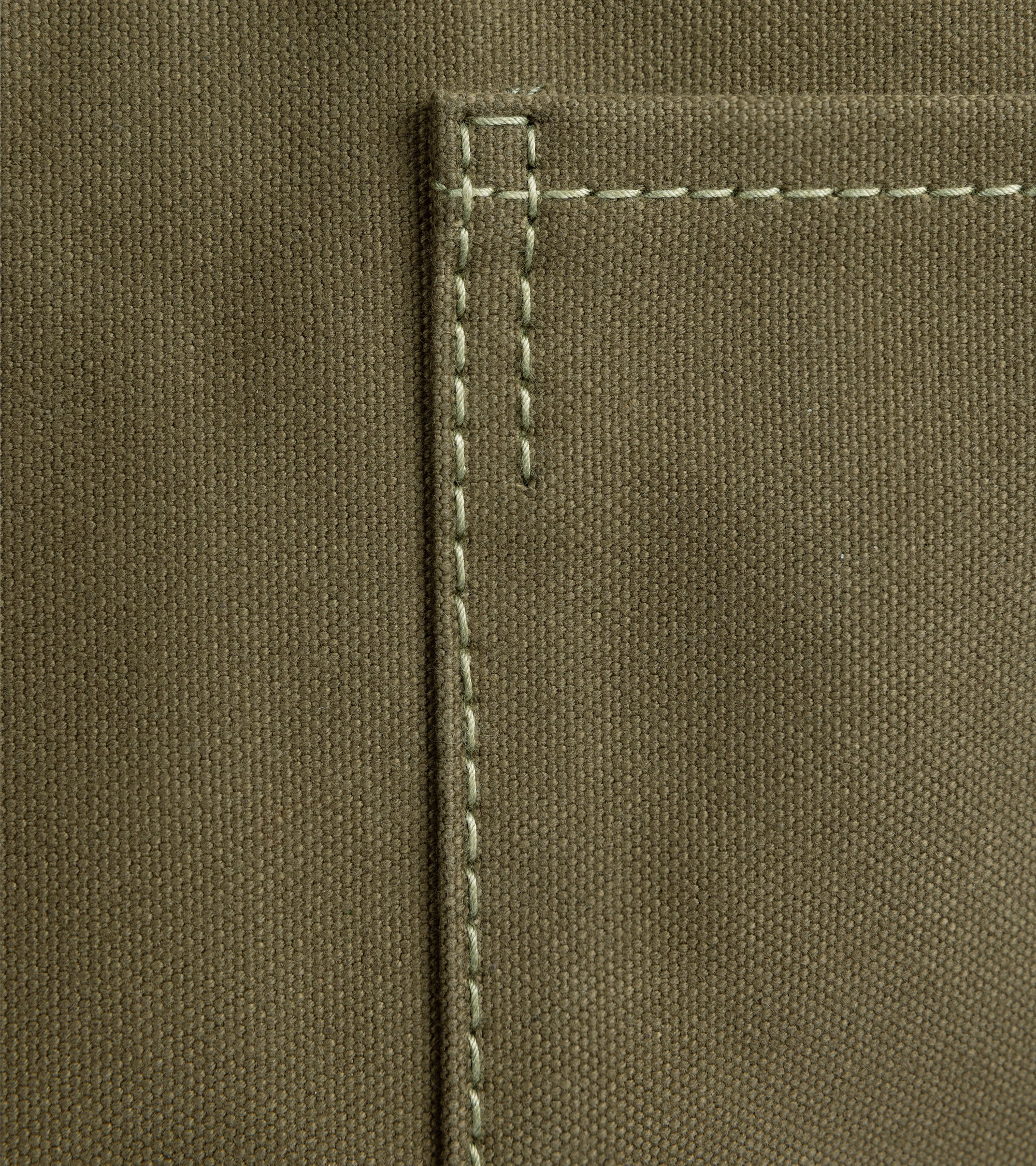 Ichizawa Hanpu for Trunk Large Tool Bag: Olive - Image 3