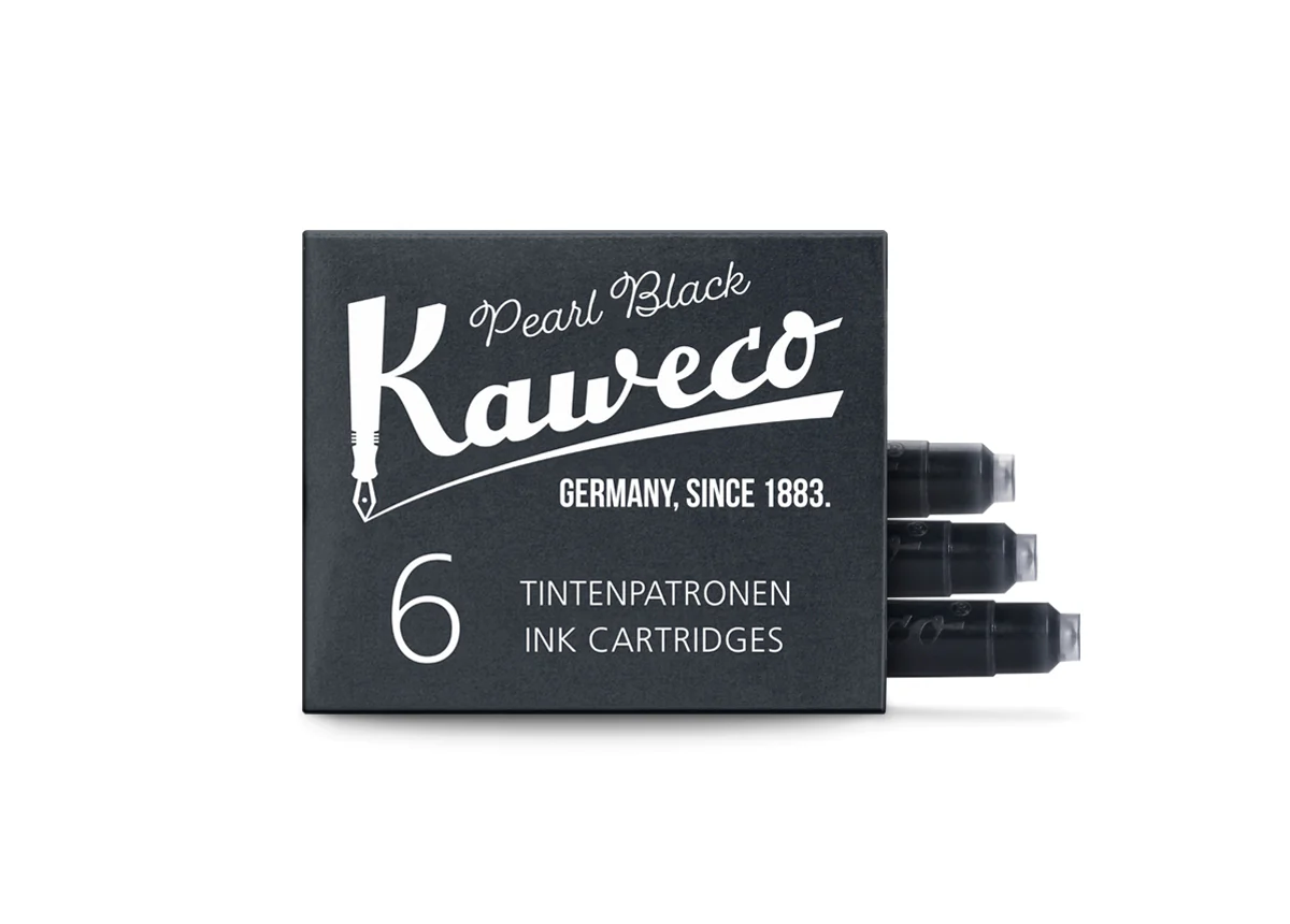 Kaweco Ink Cartridges: Black (x6) - Image 2