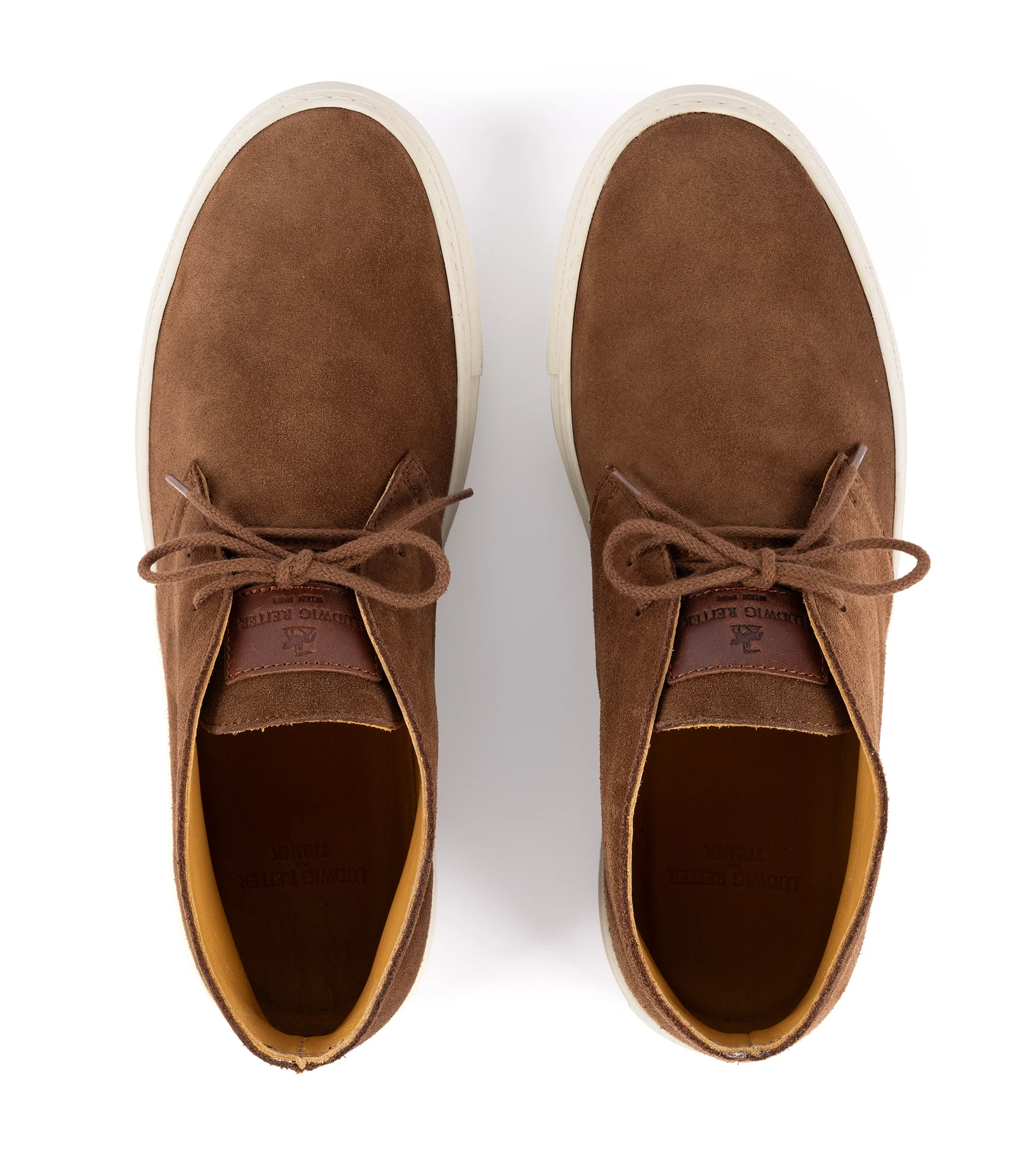 Ludwig Reiter for Trunk Adriatic Suede Chukka Boot: Honey - Image 3
