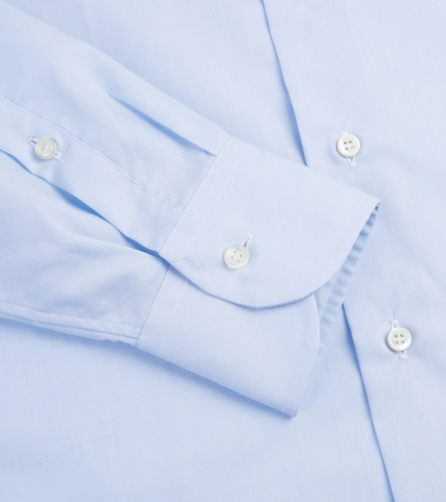 MCR Slim Pinpoint Shirt: Light Blue - Image 3