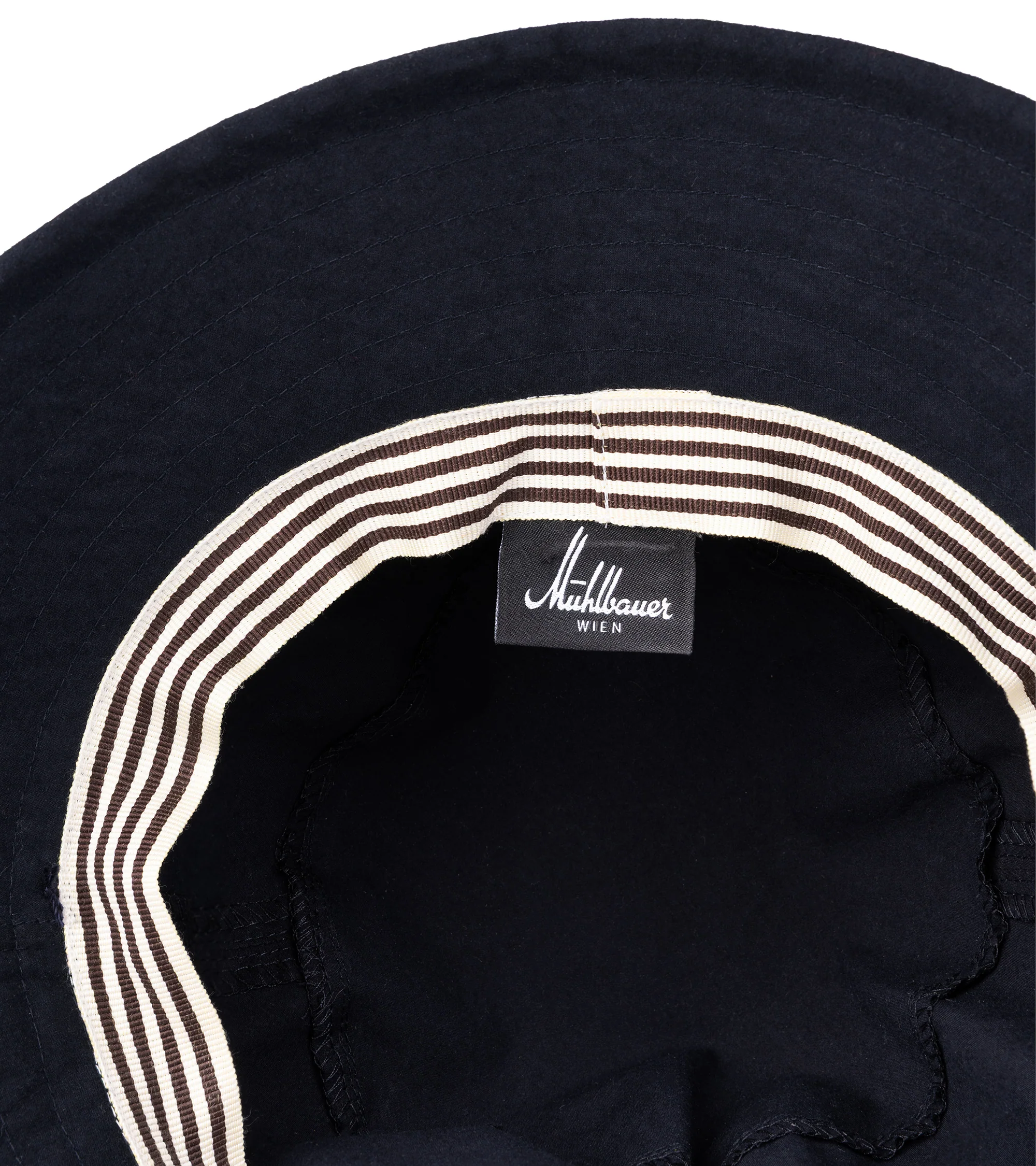 Mühlbauer Joost Light Cotton Bucket Hat: Navy - Image 3