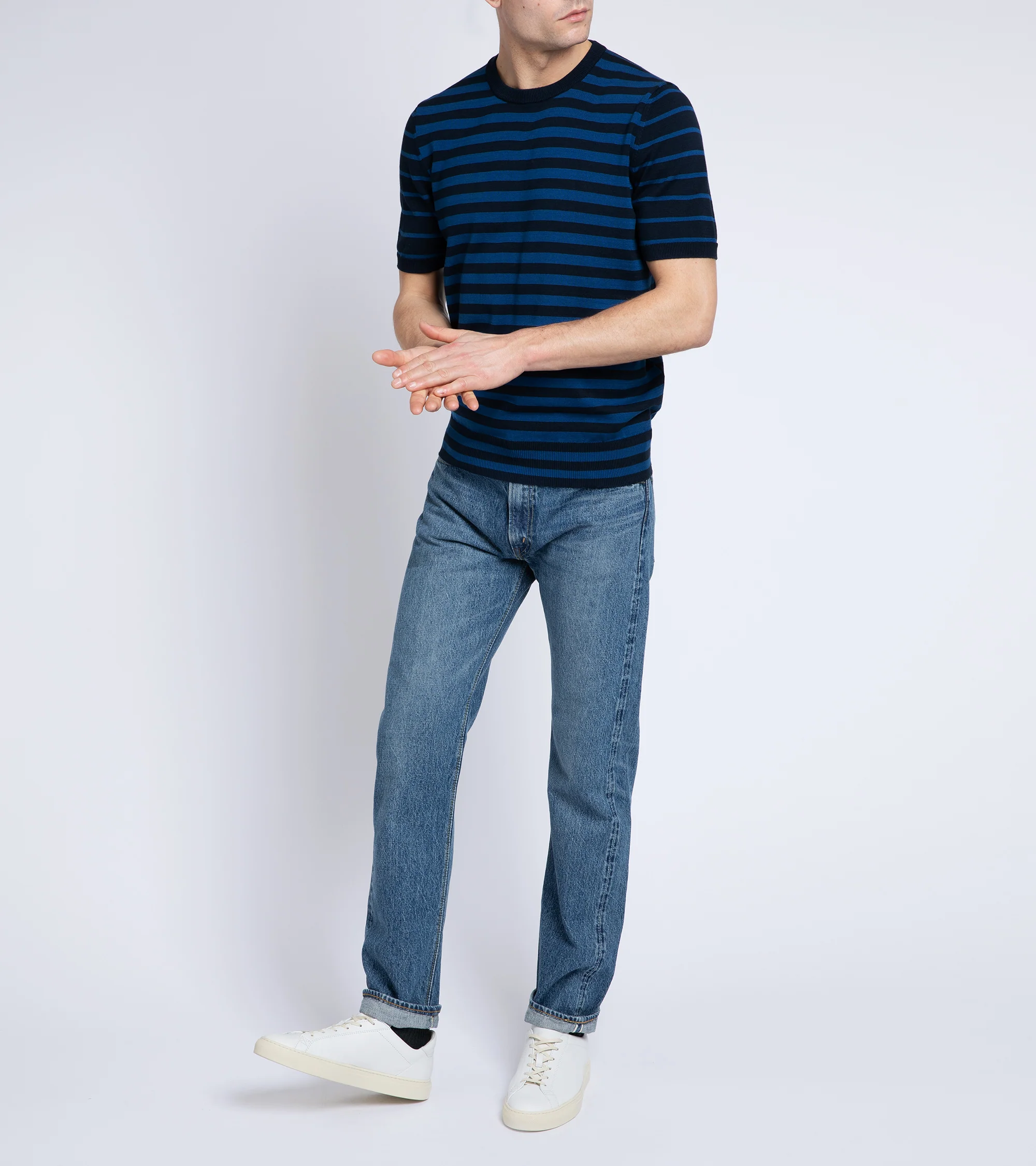 OrSlow 107 Ivy Fit Selvedge Denim: 2 Year Wash - Image 7