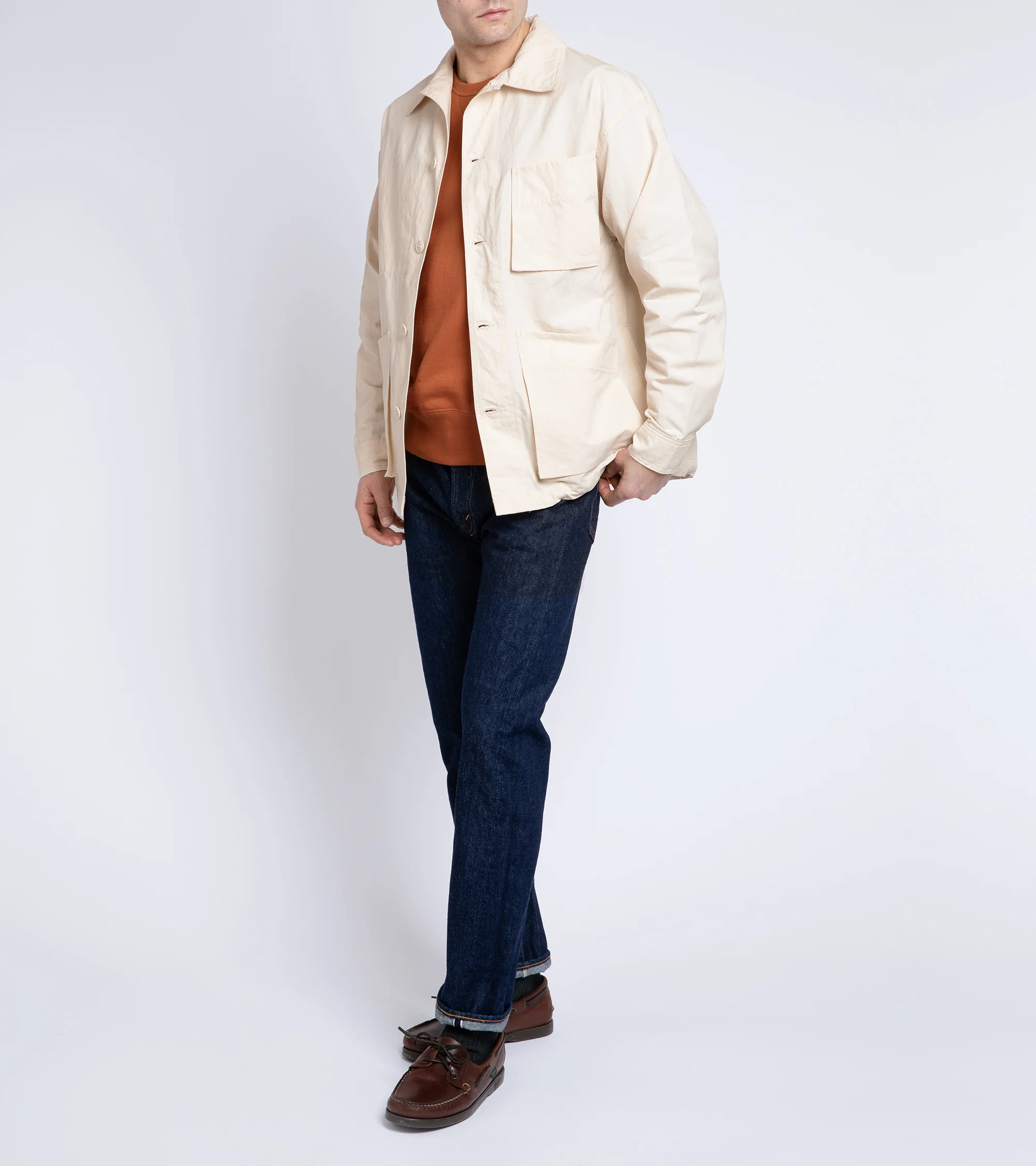 OrSlow 107 Ivy Fit Selvedge Denim: One Wash - Image 7