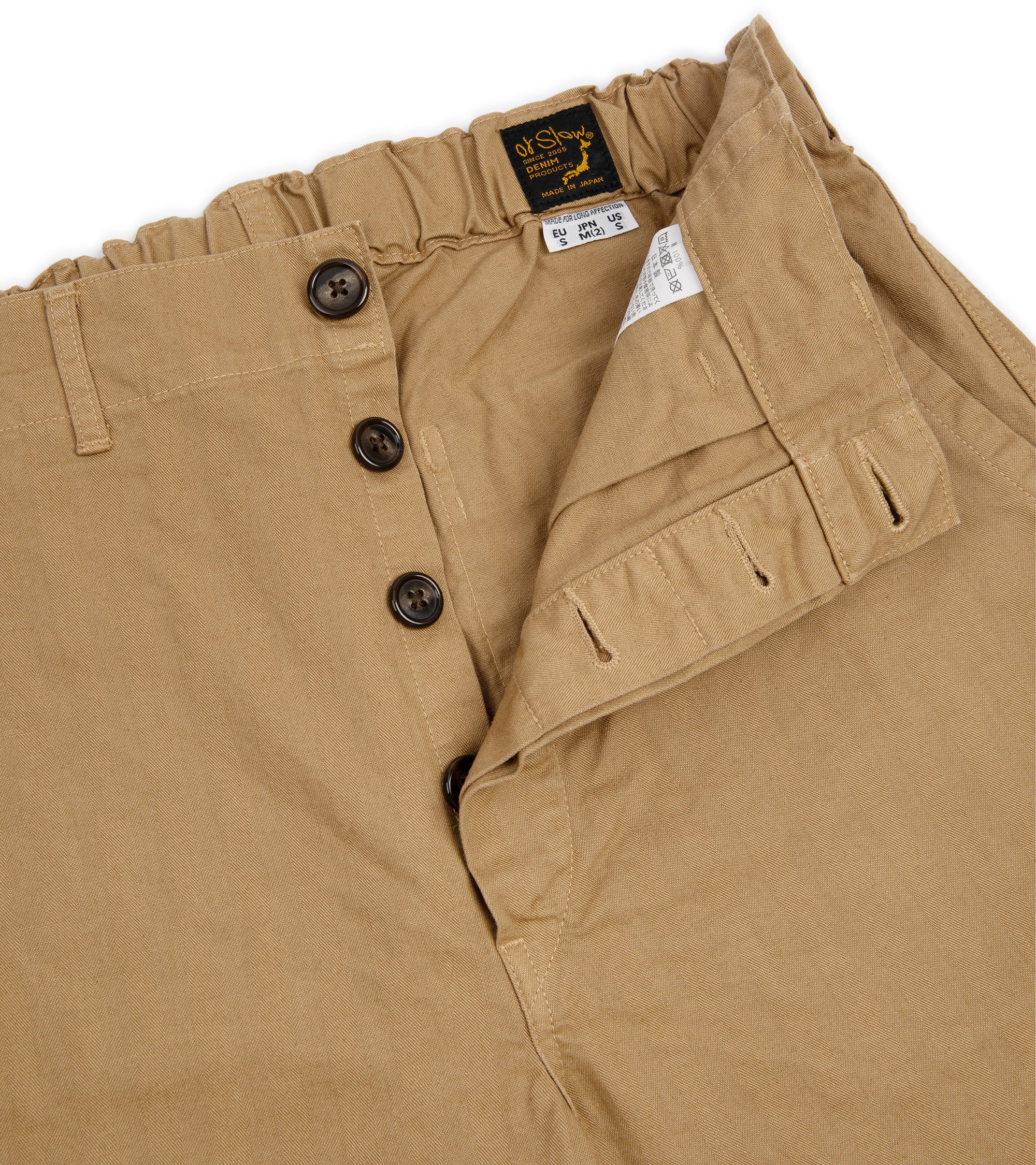 OrSlow French Work Pants: Tan - Image 4