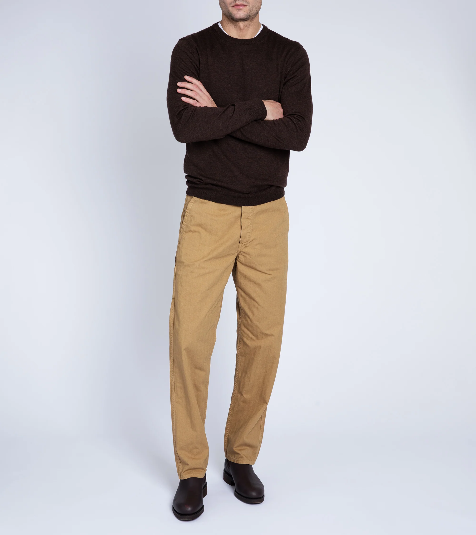 OrSlow French Work Pants: Tan - Image 6