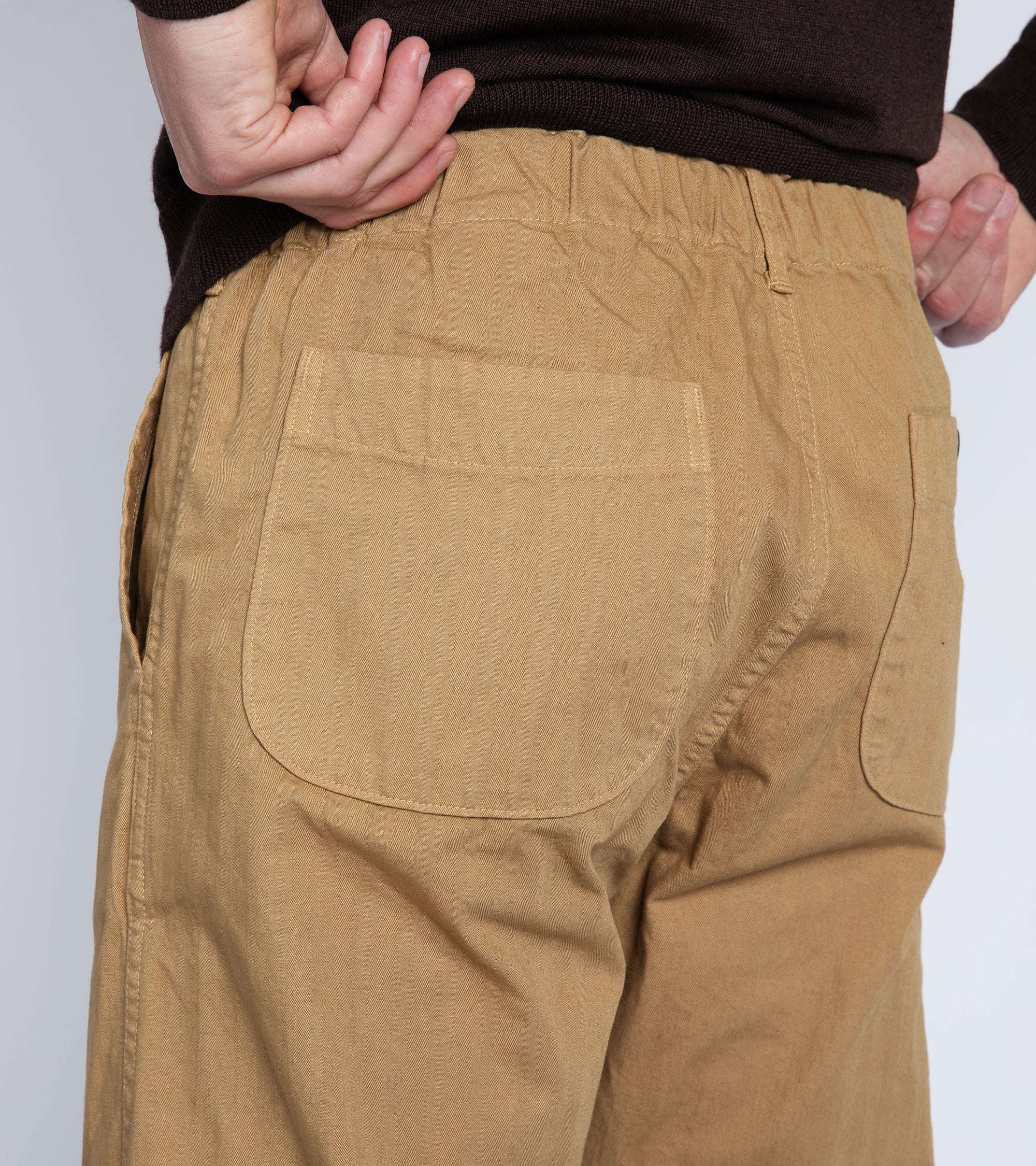 OrSlow French Work Pants: Tan - Image 8