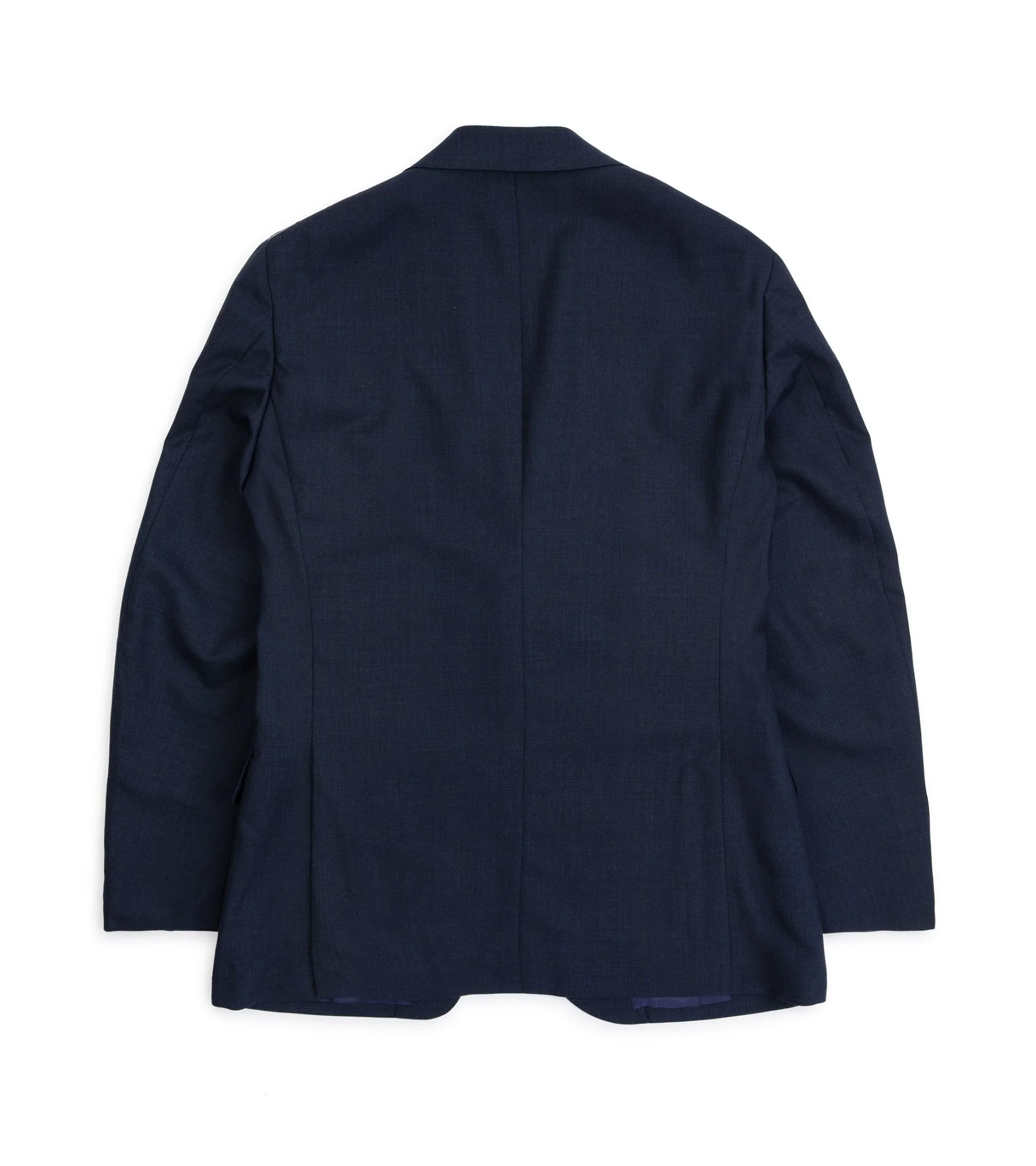Ring Jacket Calm Twist Wool Suit: Slate Blue - Image 2