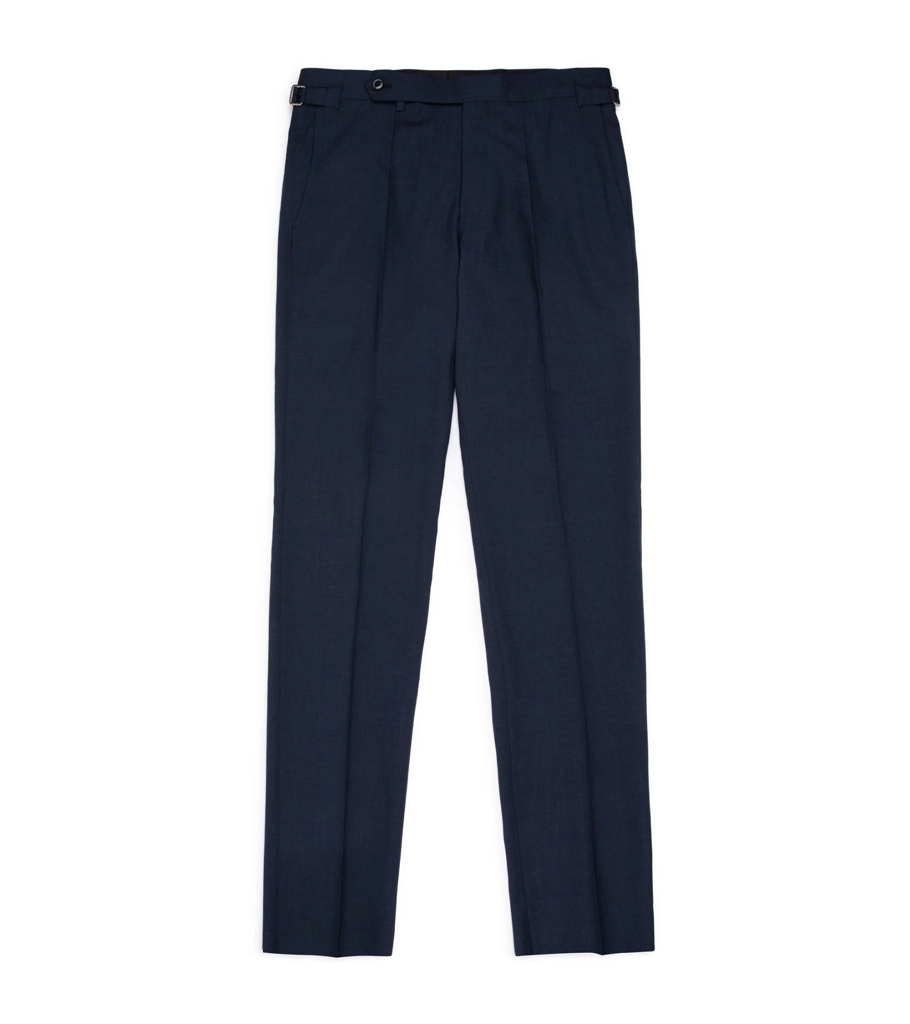 Ring Jacket Calm Twist Wool Suit: Slate Blue - Image 4
