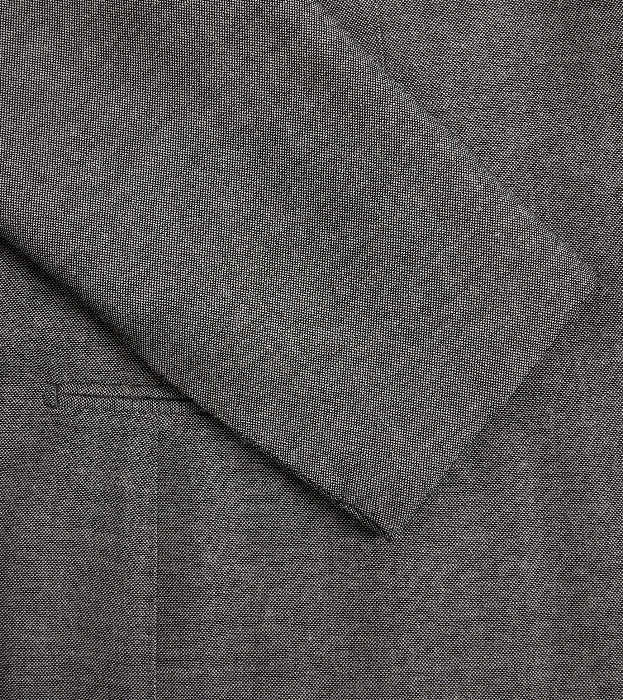 Ring Jacket Meister Wool Mohair Suit: Grey - Image 6