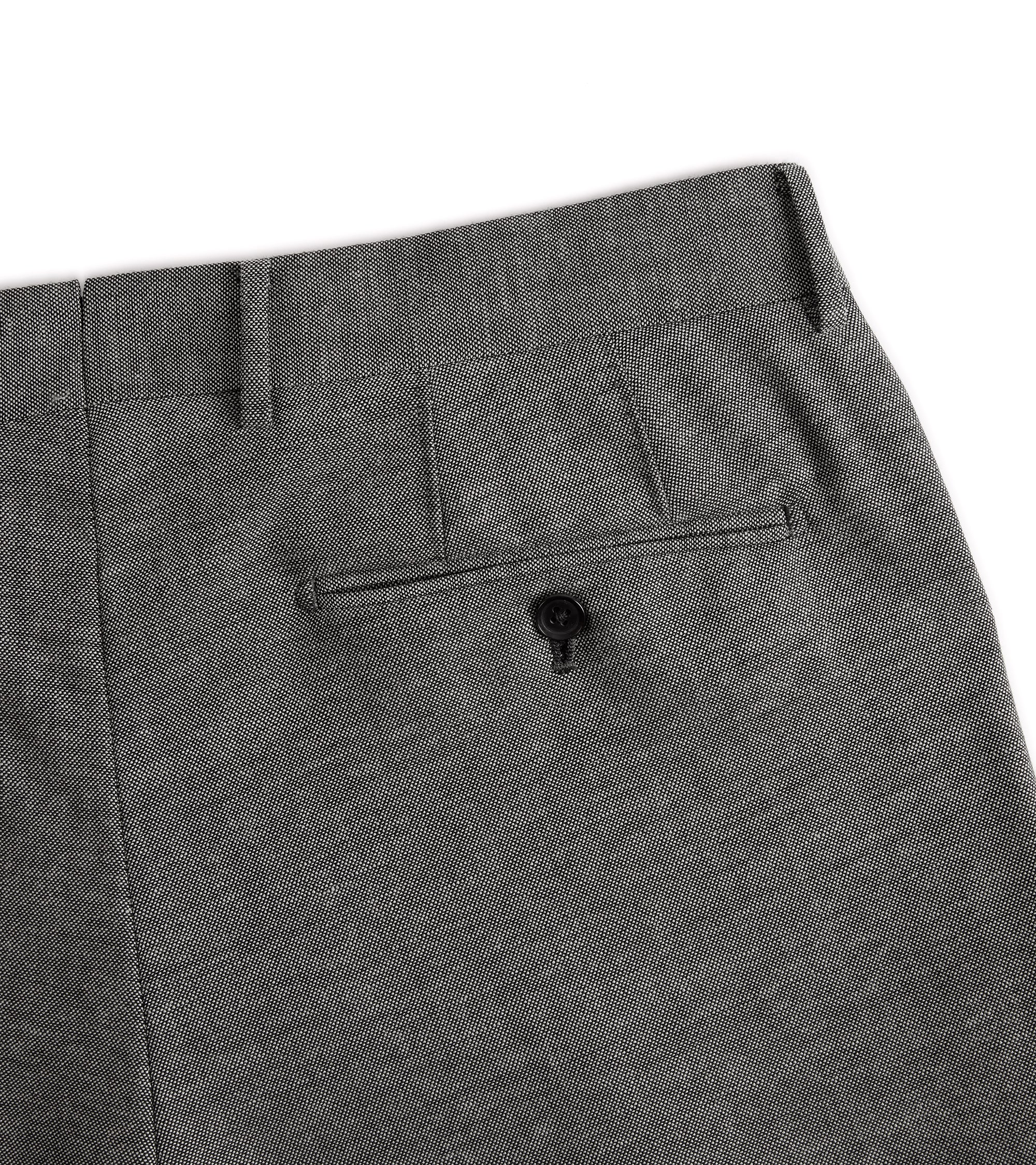 Ring Jacket Meister Wool Mohair Suit: Grey - Image 9