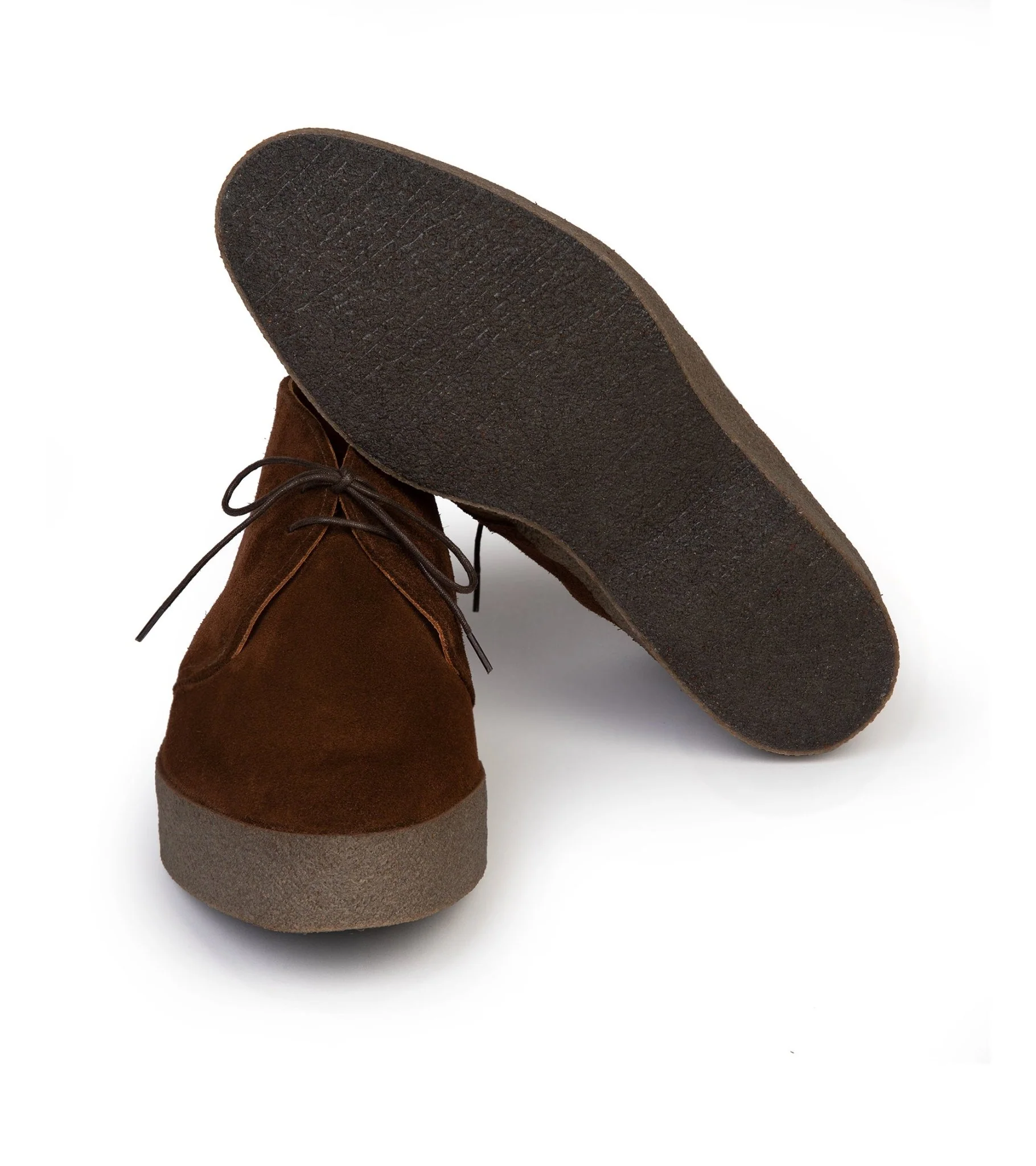 Sanders Hi-Top Suede Chukka Boot: Polo Snuff - Image 3
