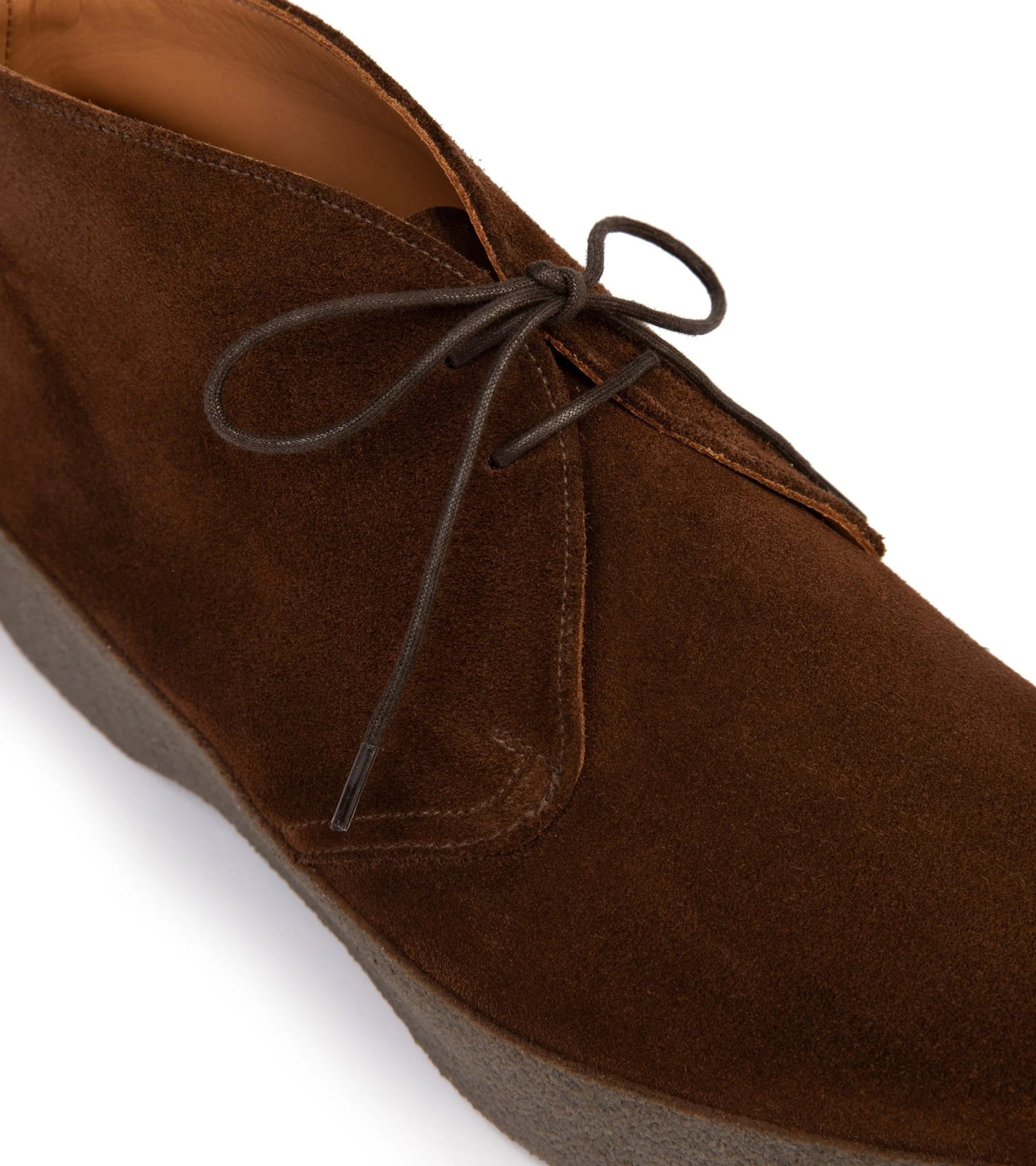 Sanders Hi-Top Suede Chukka Boot: Polo Snuff - Image 4