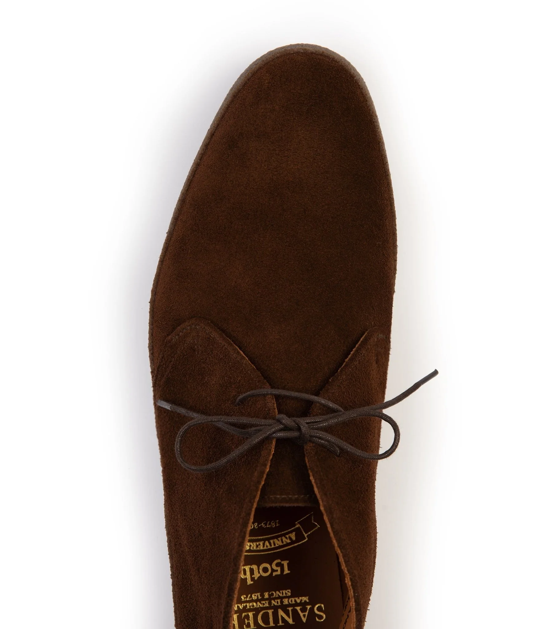 Sanders Hi-Top Suede Chukka Boot: Polo Snuff - Image 5