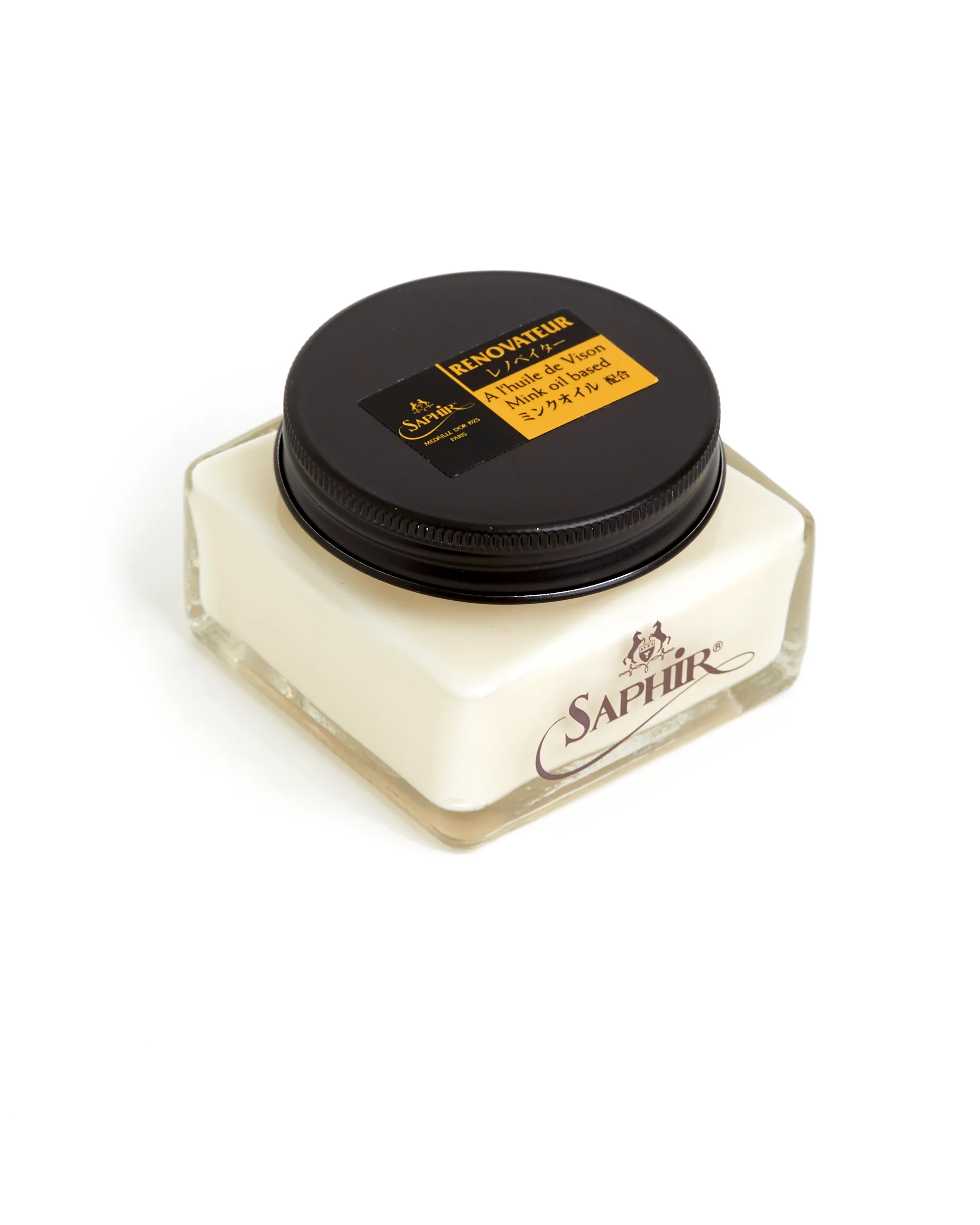 Saphir Renovateur Cleaning and Conditioning Cream: Neutral - Image 3
