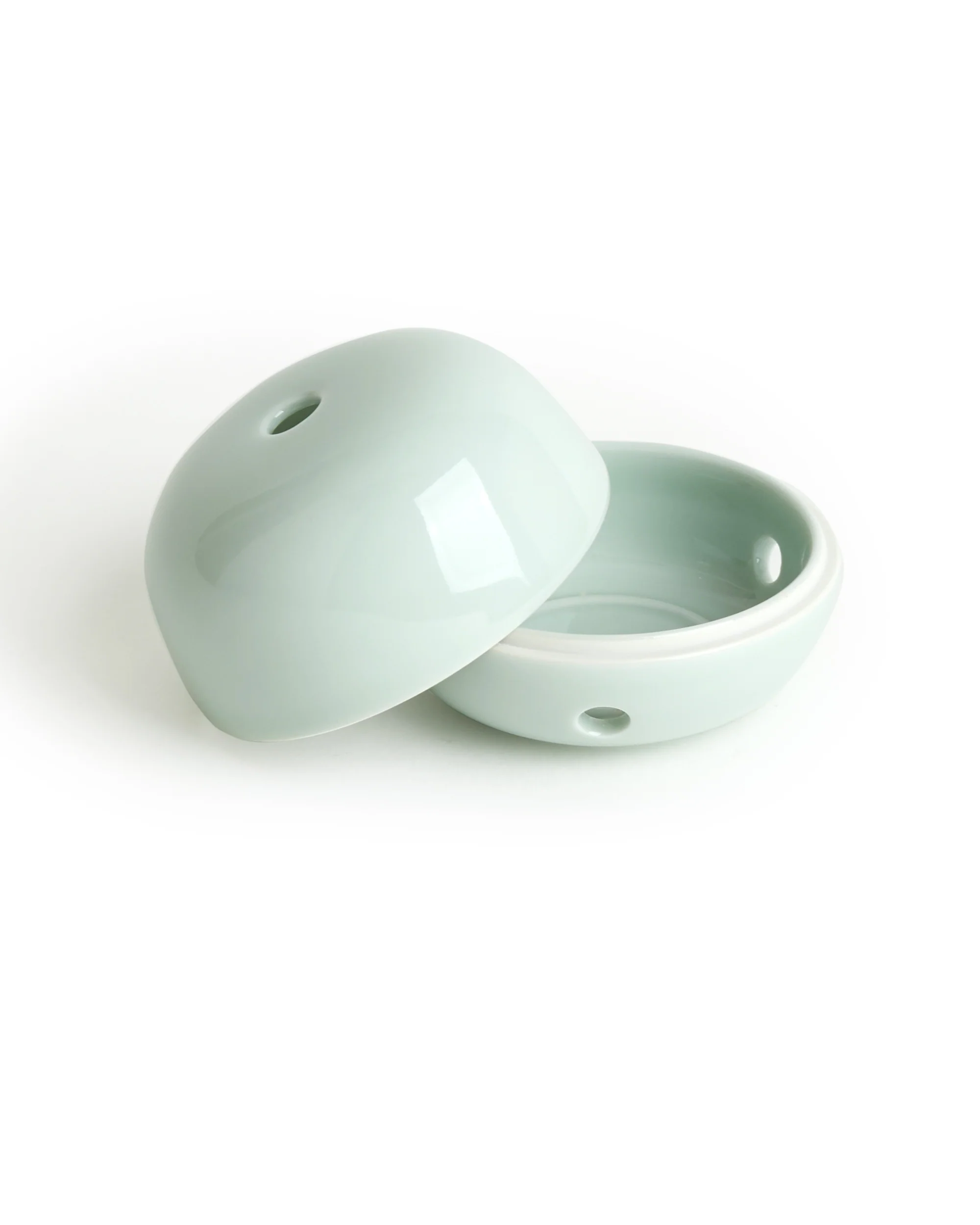 Shoyeido Miyuki Incense Burner: Green - Image 2
