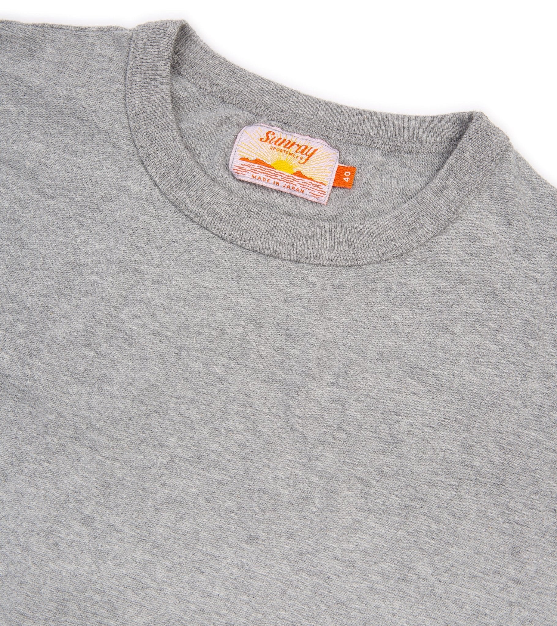 Sunray Sportswear Haleiwa Short Sleeve Cotton T-Shirt: Hambledon Grey - Image 3