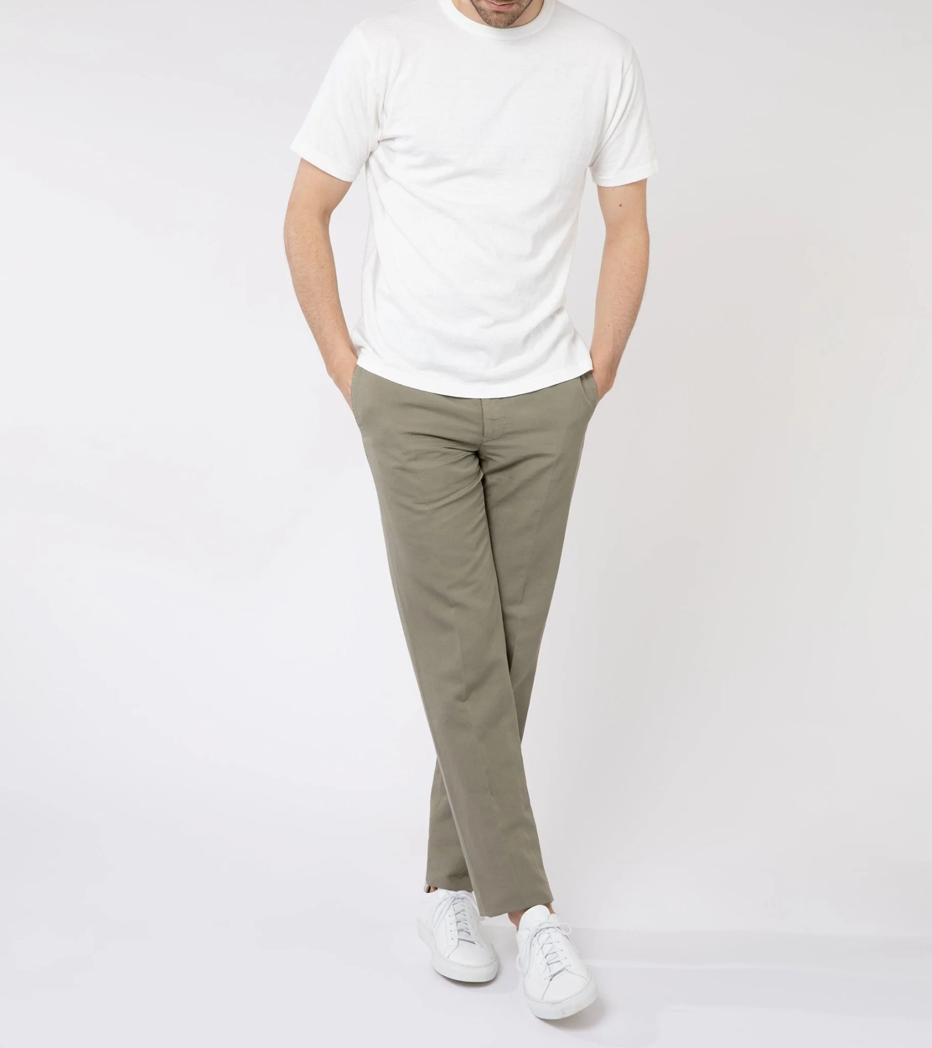 Sunray Sportswear Haleiwa Short Sleeve Cotton T-Shirt: Off White - Image 4