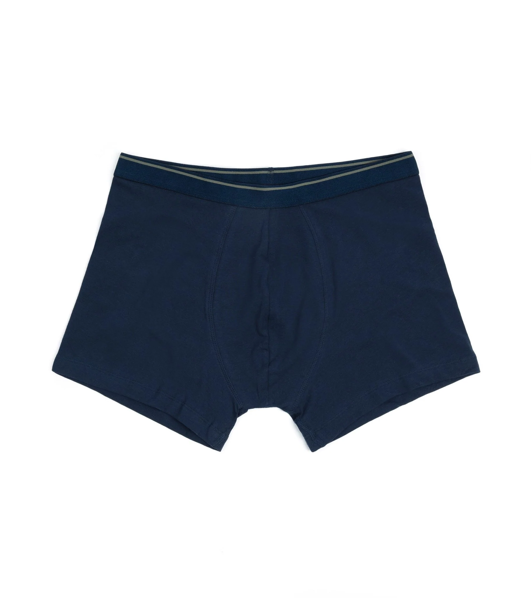 Trunk 2 Pack Organic Cotton Boxer Briefs: Navy - Image 4