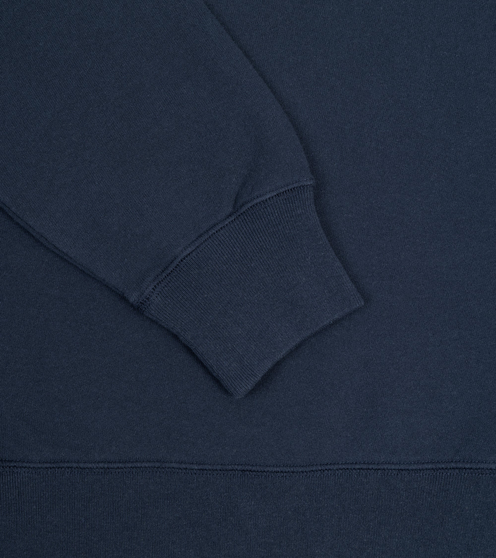 Trunk Cooper Cotton Crew Neck Sweatshirt: Navy - Image 4