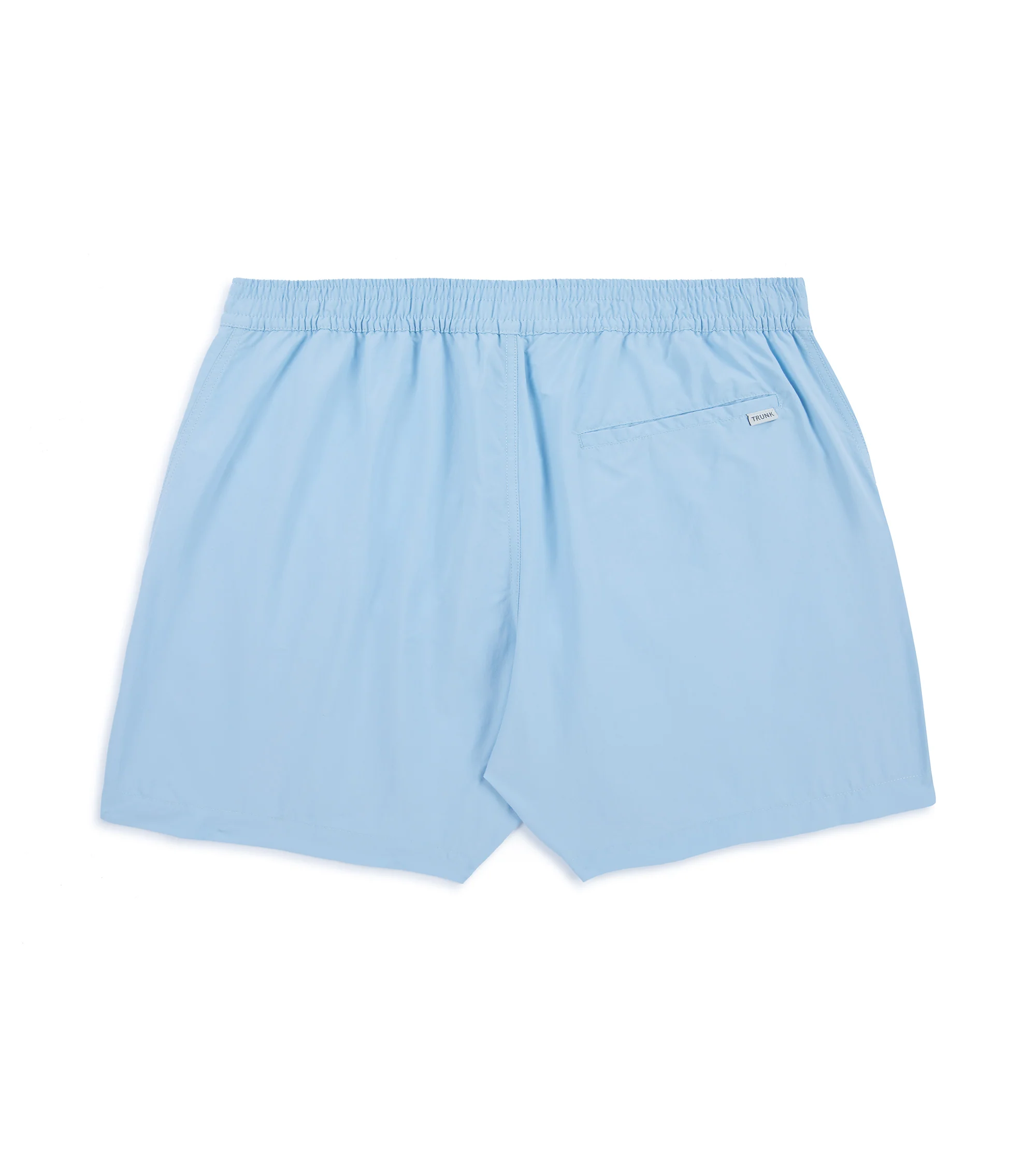 Trunk Foley Swim Shorts: Light Blue - Image 4