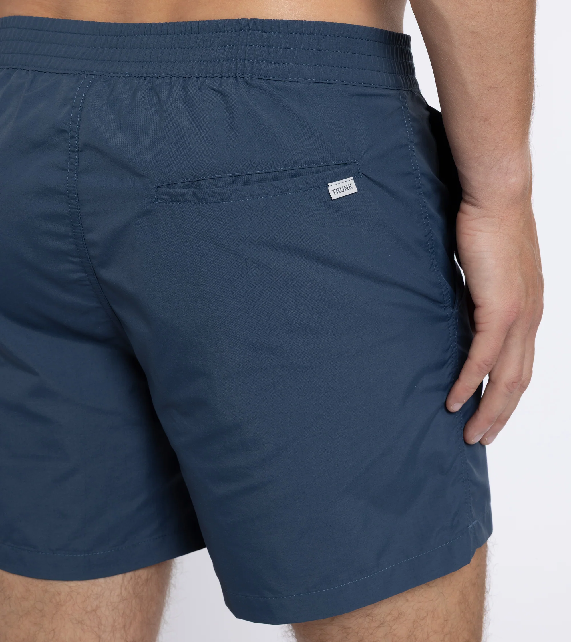 Trunk Foley Swim Shorts: Navy - Image 6