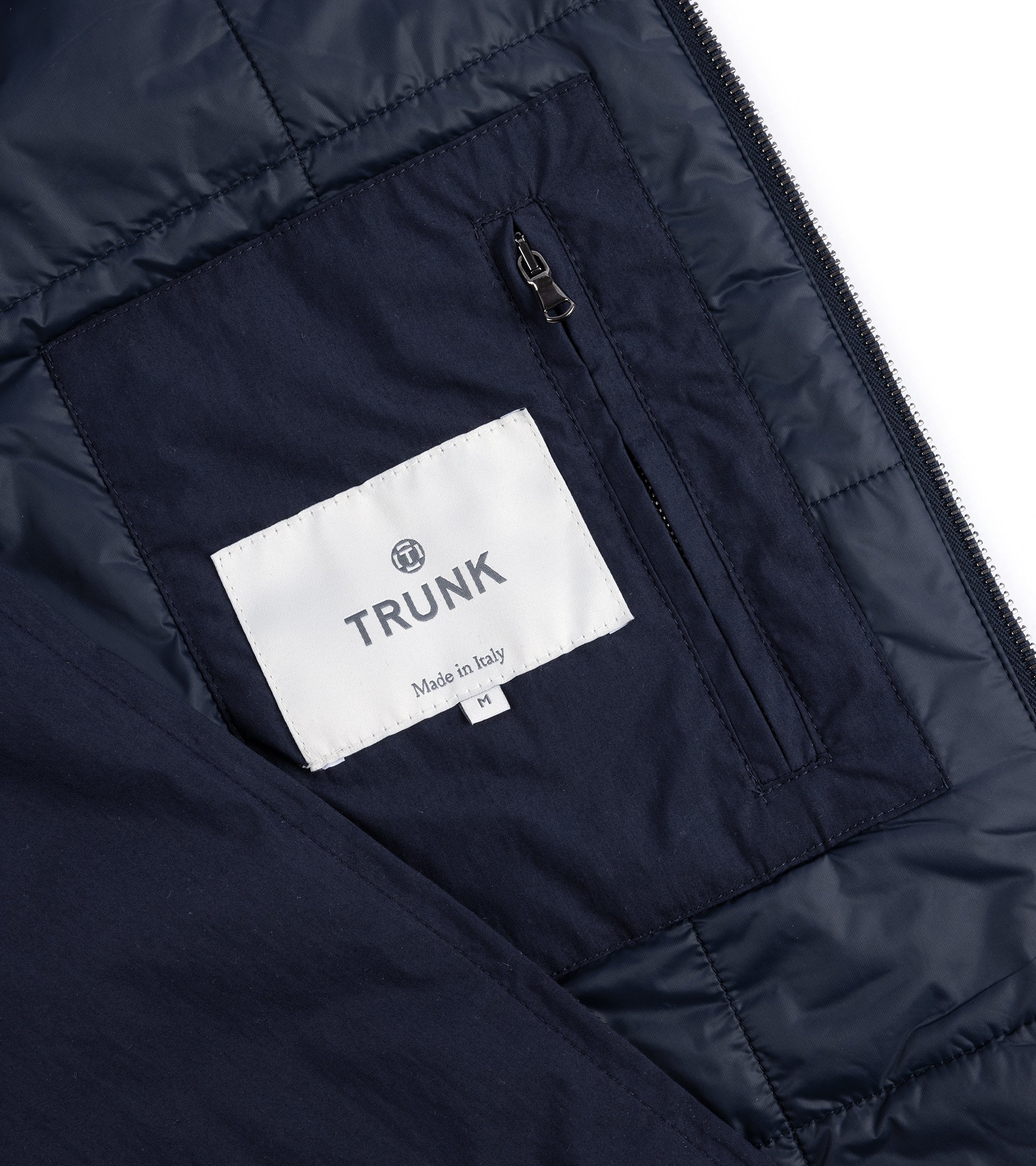 Trunk Frith Technical Gilet: Navy - Image 4