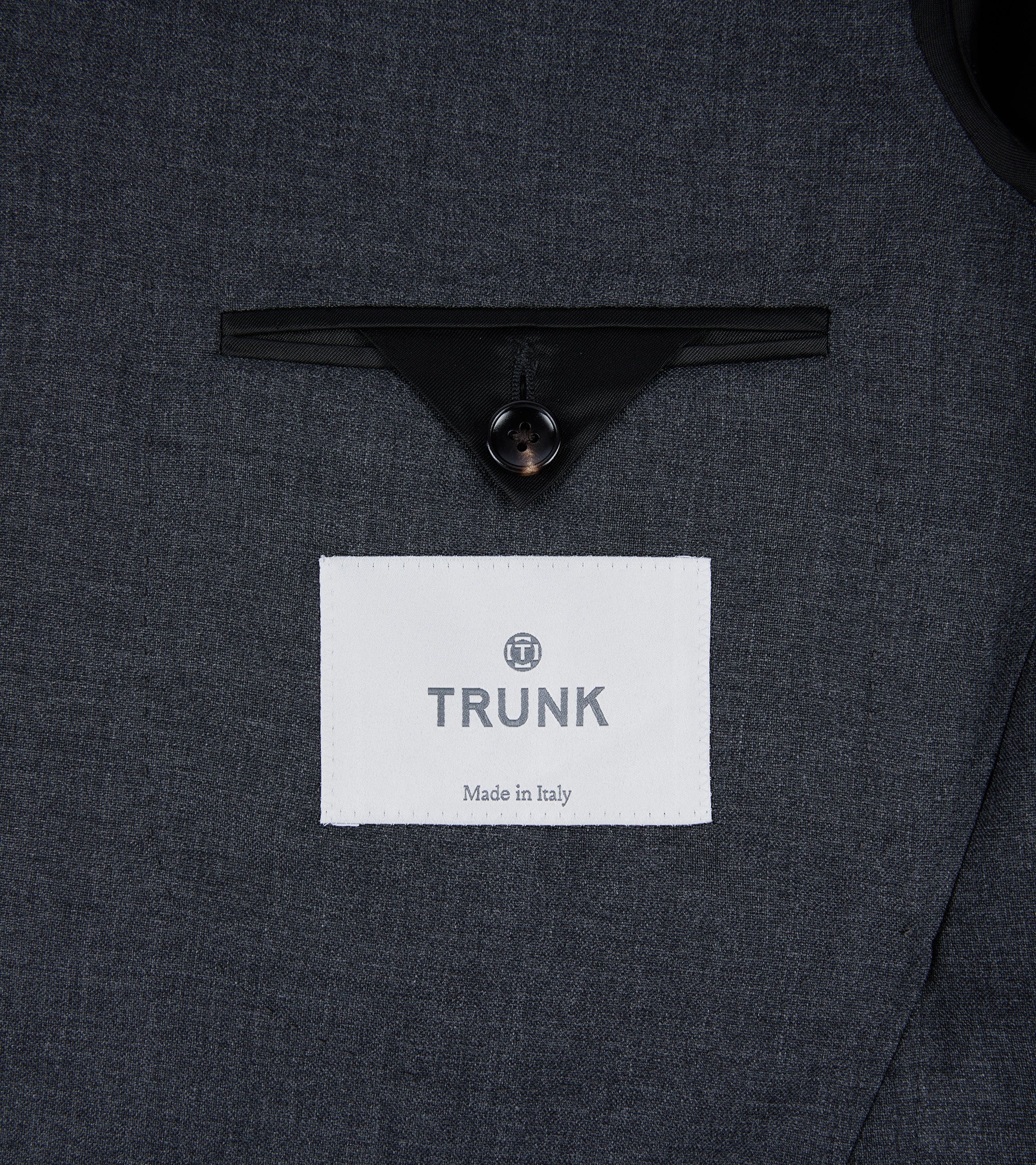 Trunk Walbrook Wool Fresco Suit Jacket: Grey - Image 8