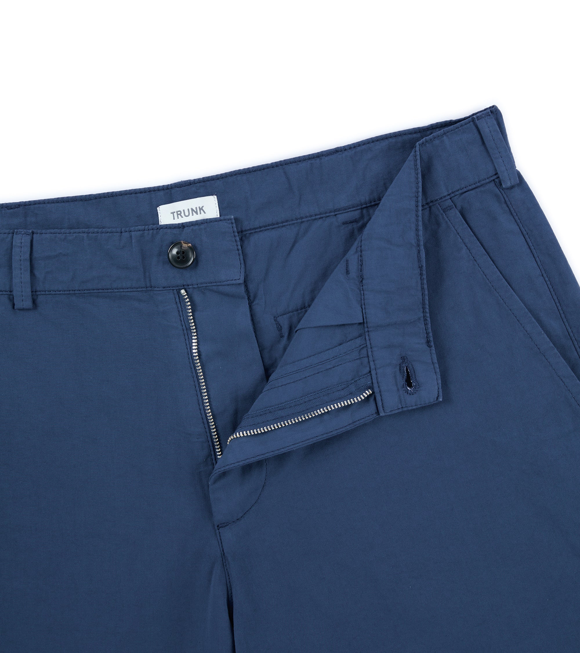 Trunk Winnett Cotton Short: Mid Blue - Image 3