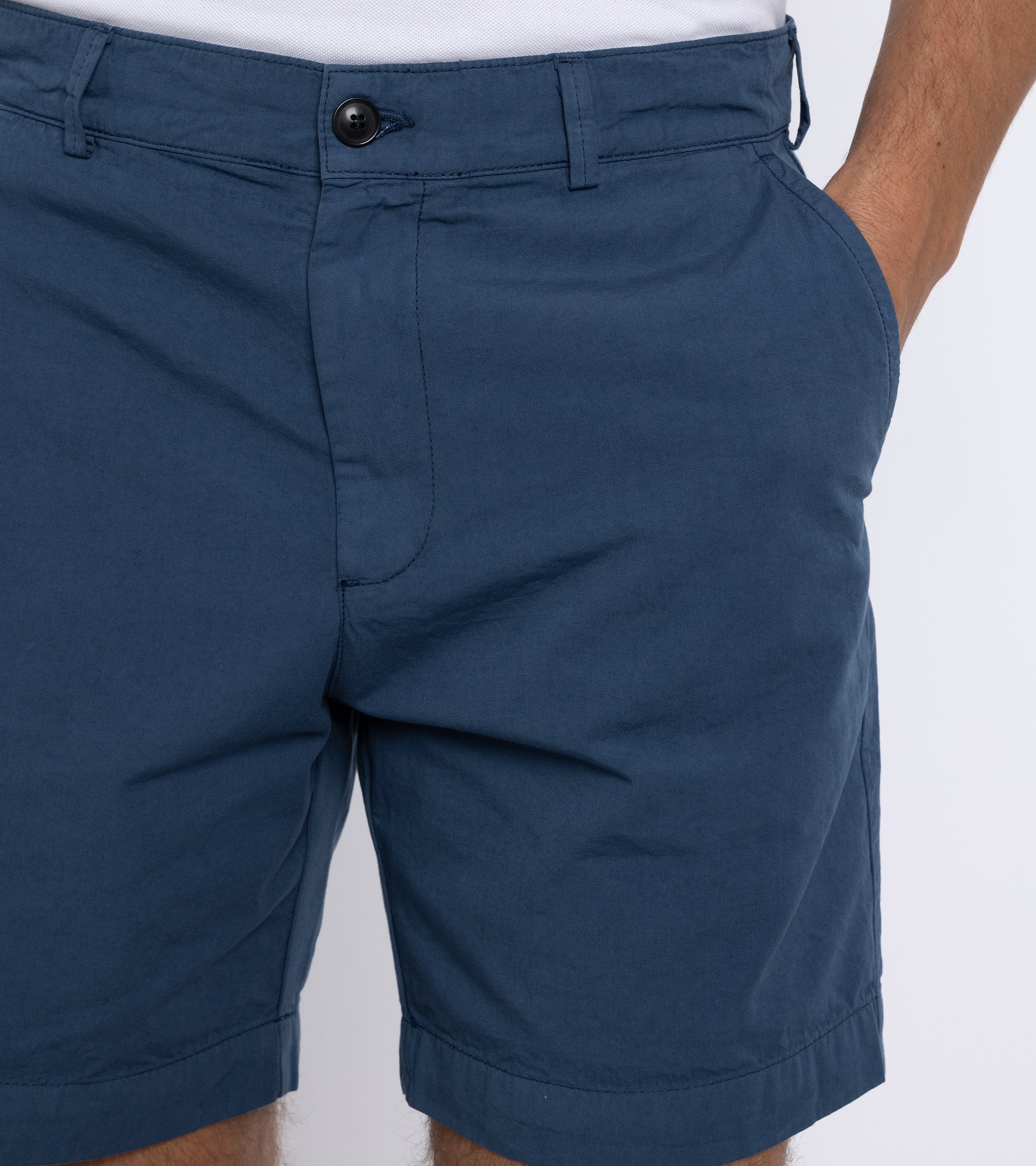 Trunk Winnett Cotton Short: Mid Blue - Image 6