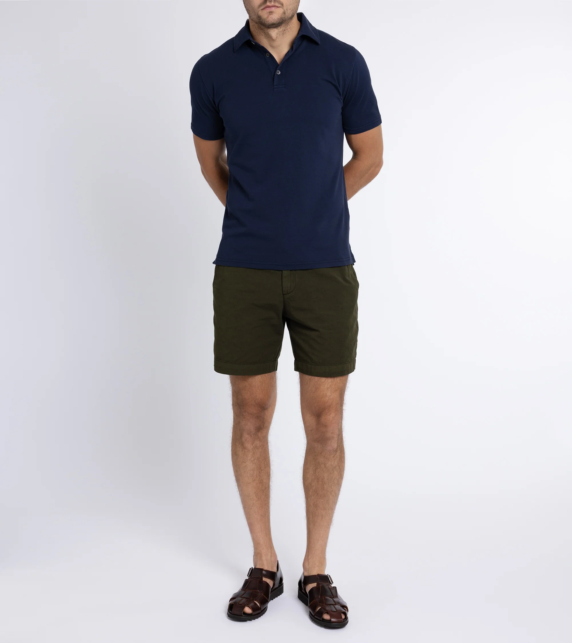 Trunk Winnett Cotton Short: Olive - Image 6