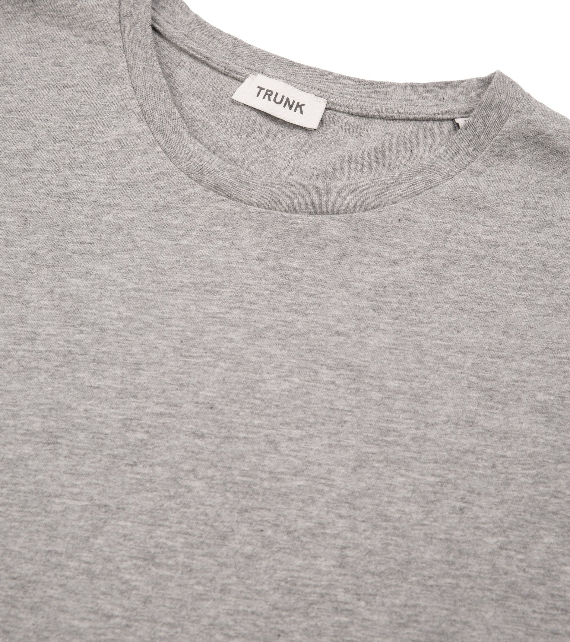 Trunk York Short Sleeve T-Shirt: Grey - Image 3