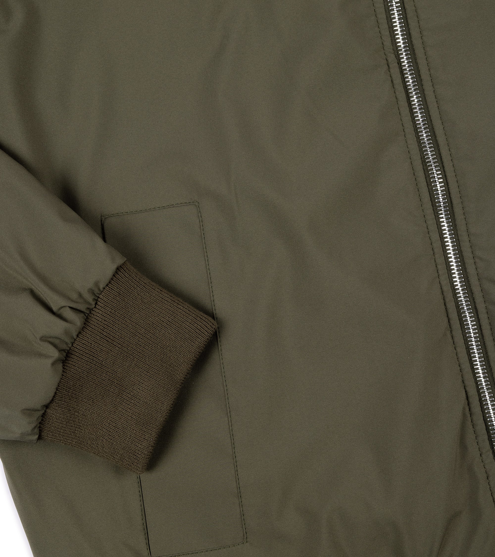 Valstar for Trunk Valstarino Reversible Suede Jacket: Moss - Image 8